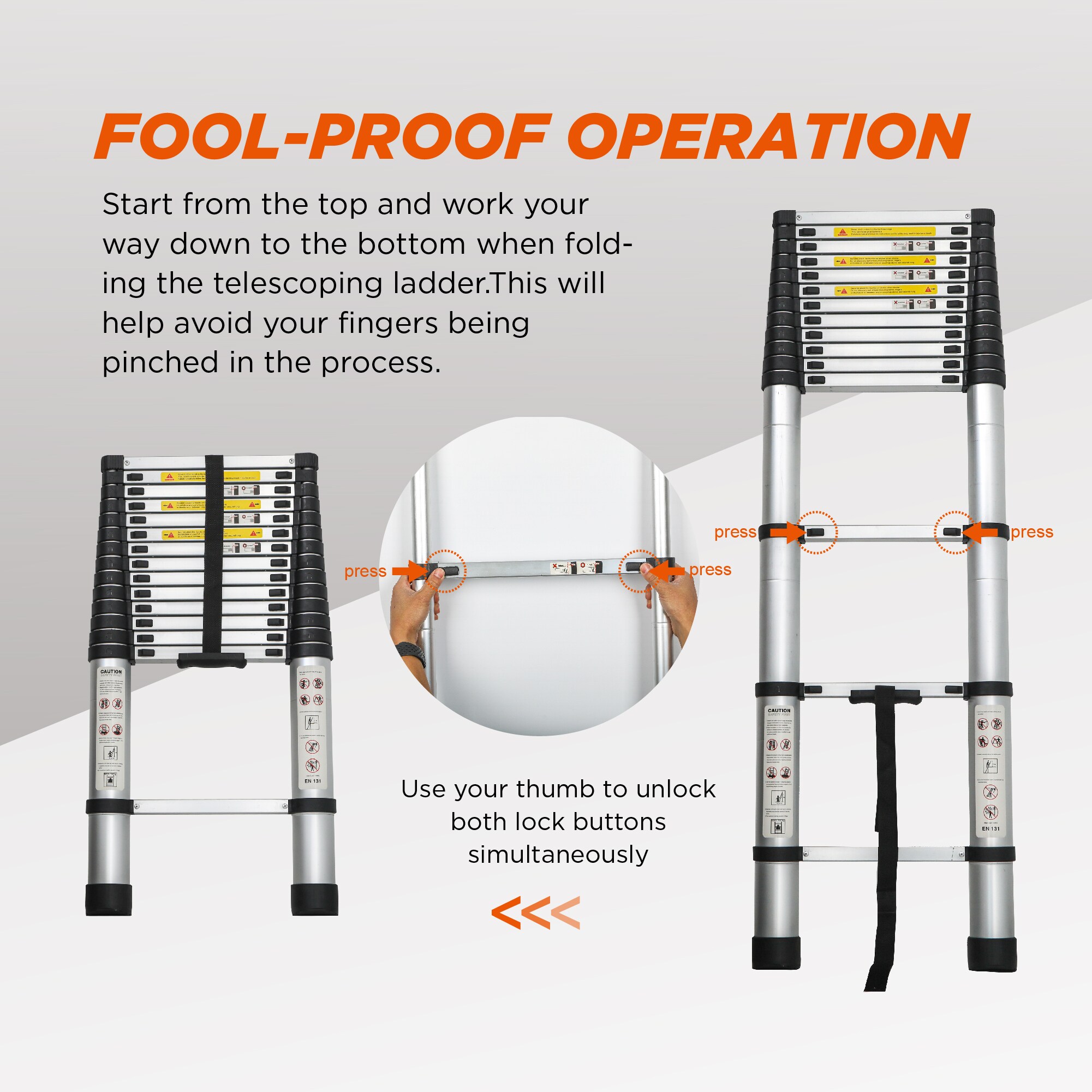 LOVMOR SF-M-W2660P255610 Extension-Ladders - View #2
