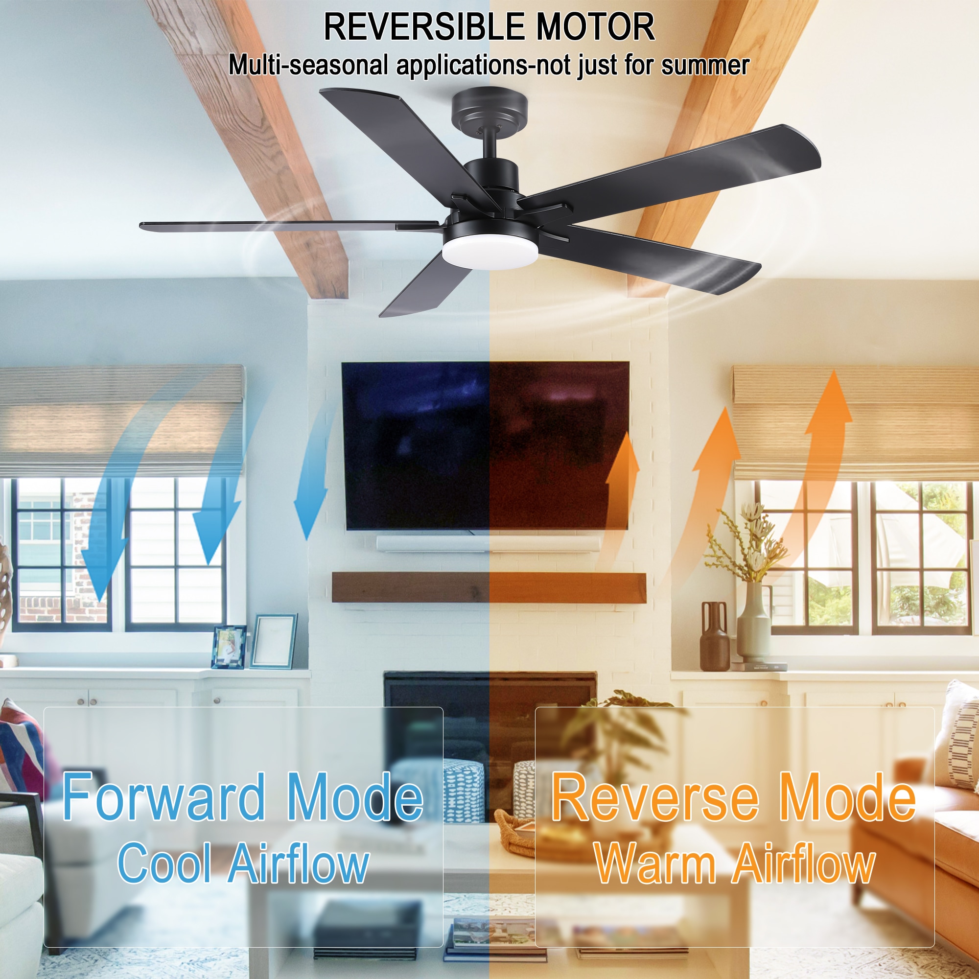 YUHAO LSDY1170ABK52 Ceiling-Fans - View #12