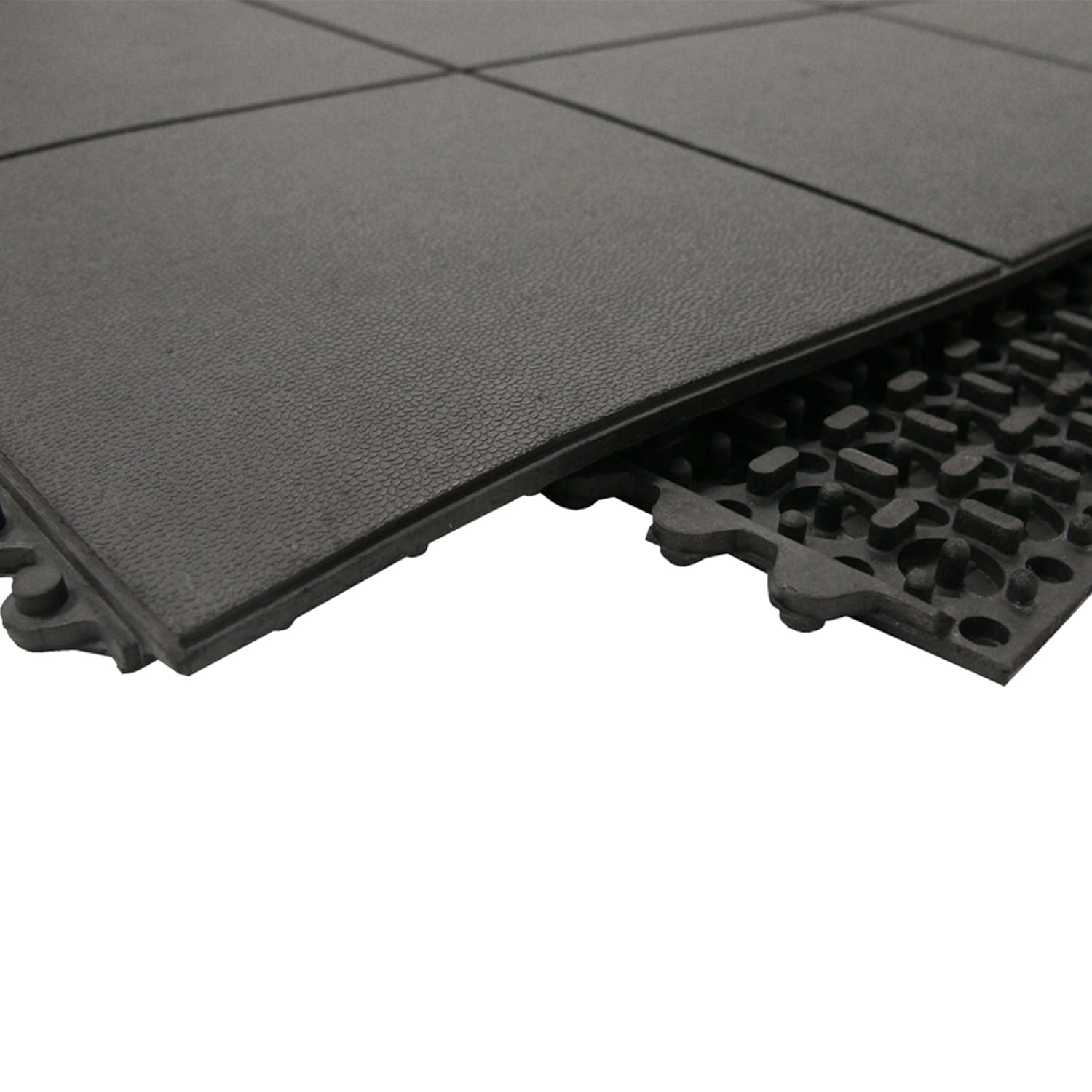 American Floor Mats 1/2in (12mm) Thick Solid Black 4' x 8' Heavy Duty  Rubber Rolls, Protective Exercise Mats, Commercial Gym Flooring