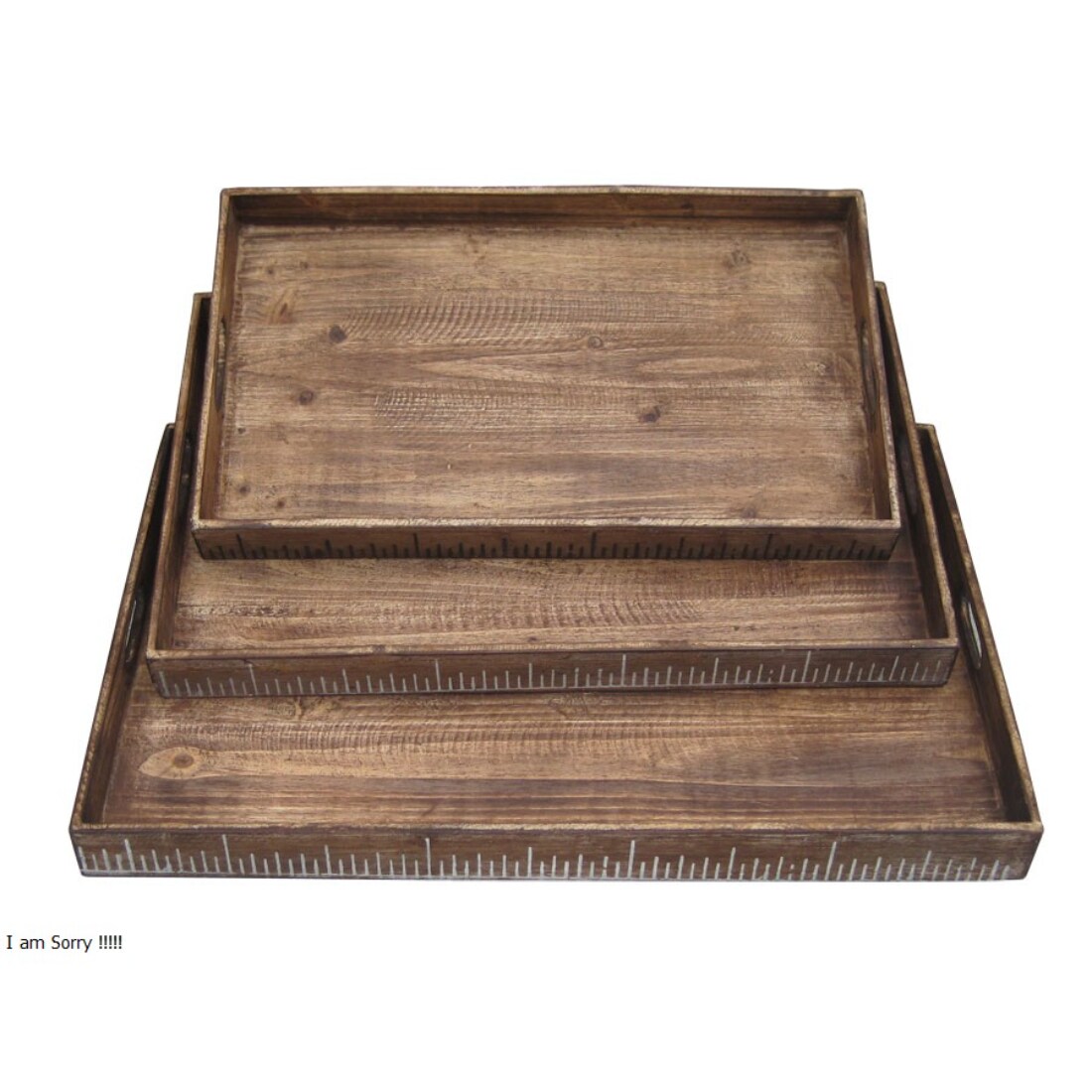 HomeRoots 4000274825 Serving-Trays-Caddies - View #2