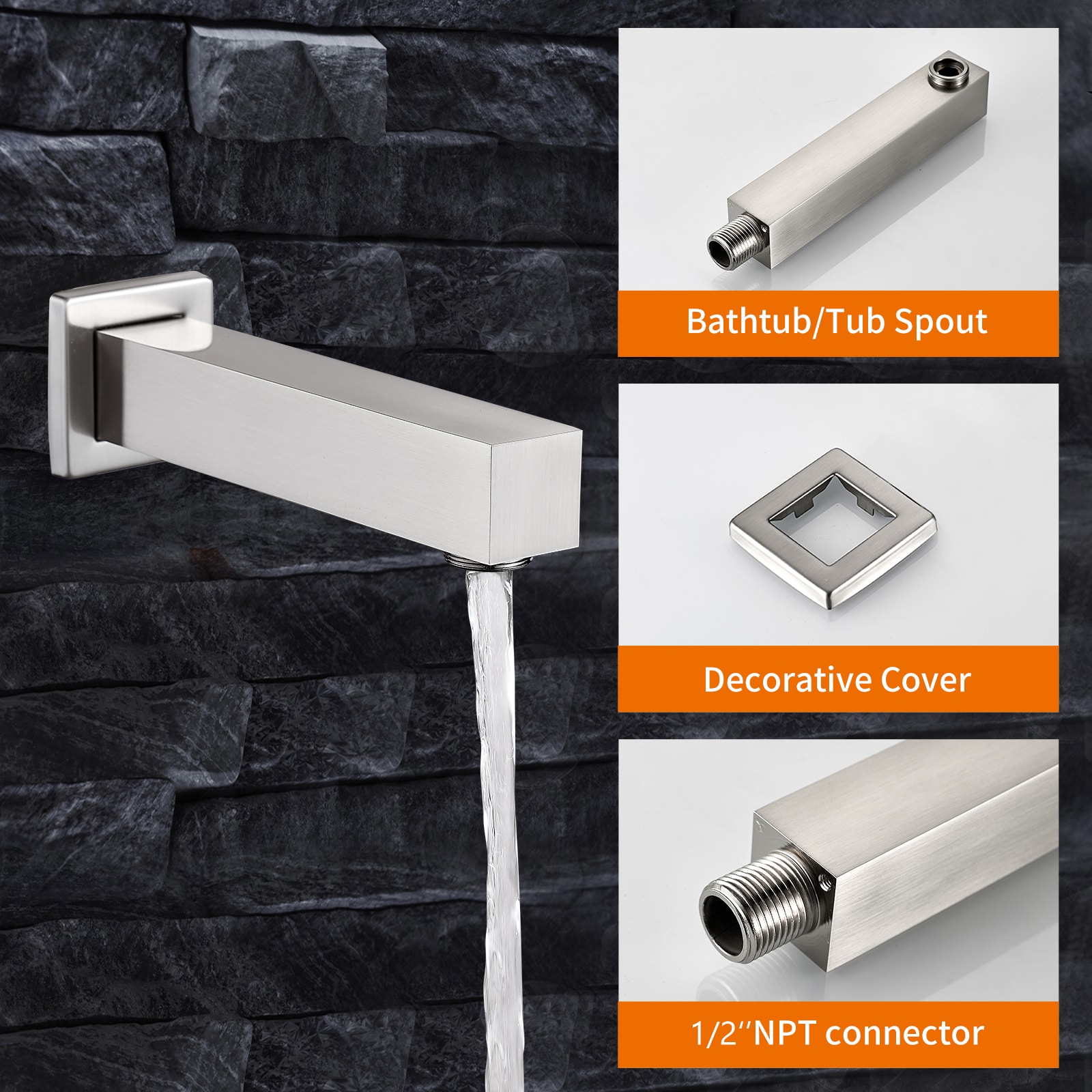 Cobbe LS1-KSA052 Showerhead-Bar-Panels - View #6