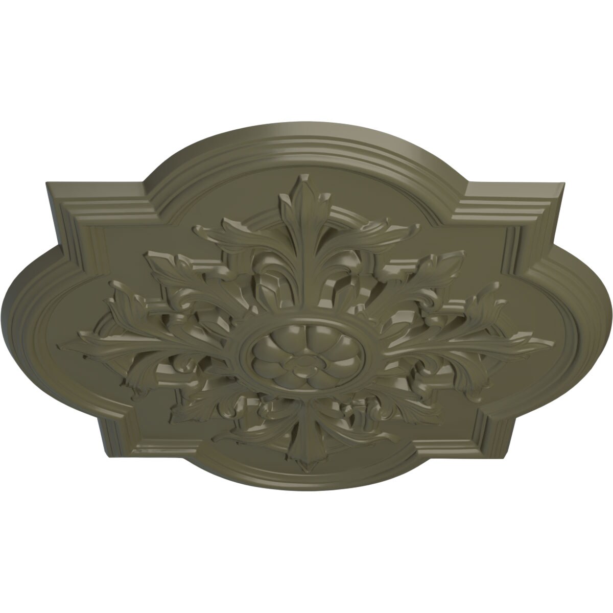 Ekena Millwork CM34BOPTF Ceiling-Medallions - View #2