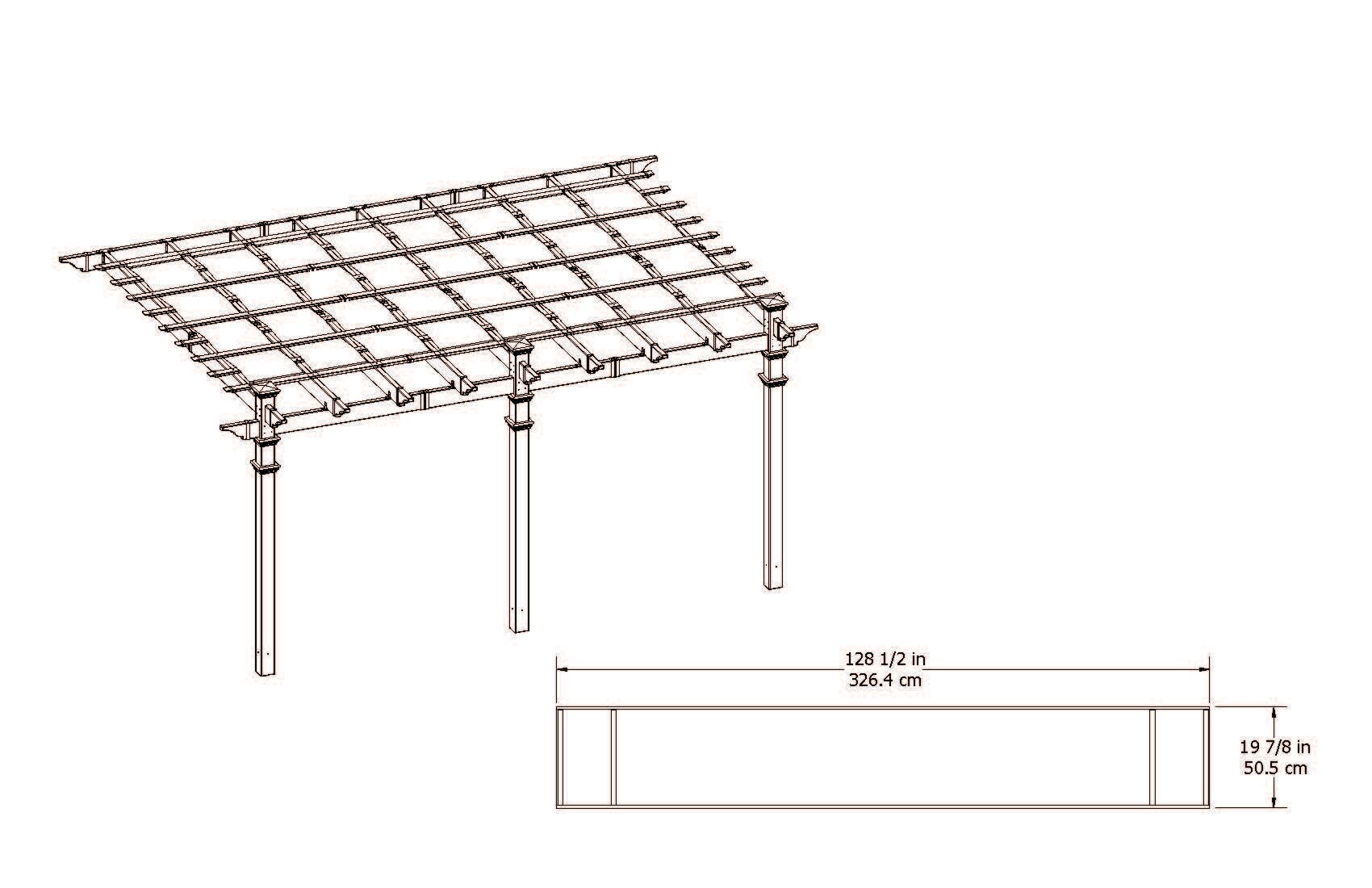 Vita VA42074 Pergola-Parts-Accessories - View #5