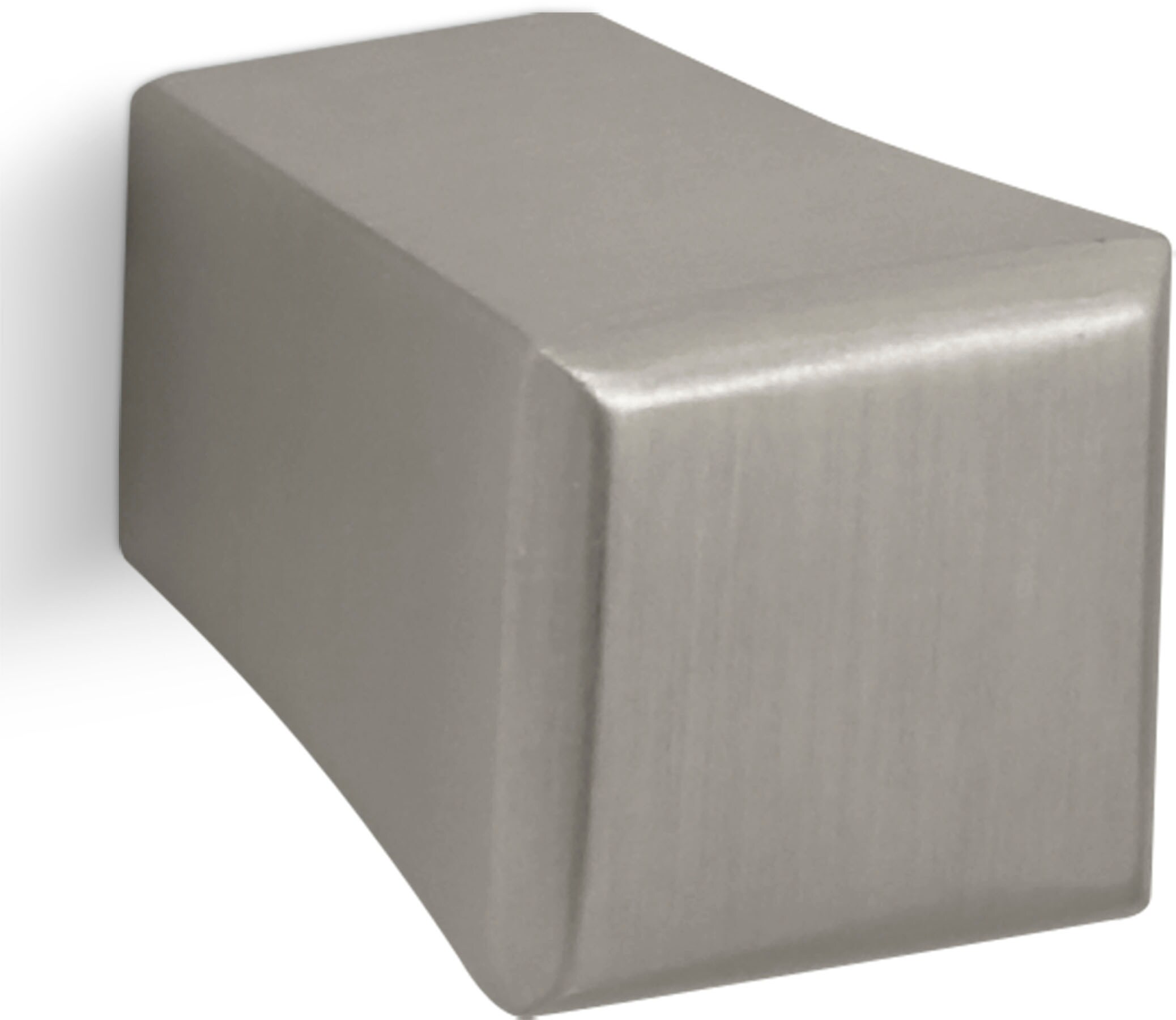KOHLER 522-BN Memoirs 7/8-in Vibrant Brushed Nickel Square Traditional Cabinet Knob