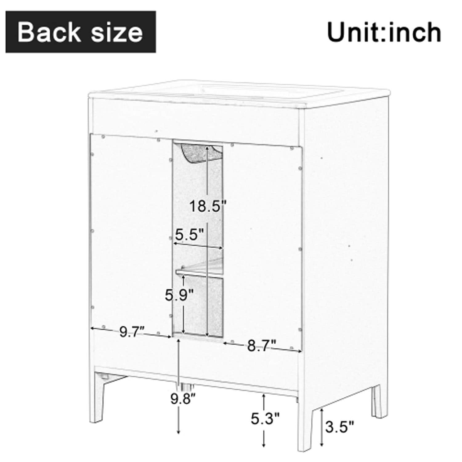 ModernLuxe L3P-N725P245273K Bath-Vanity-Combo - View #4