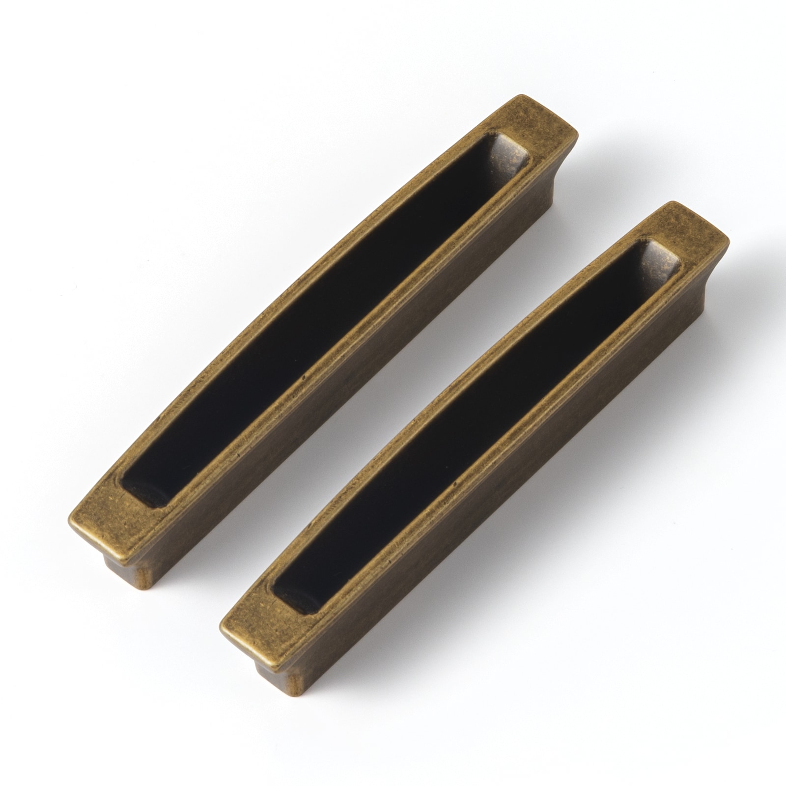 Miaokesen 2316GT-76 3-in , 76mm Center to Center Antique Brass Novelty Handle 6 -Pack