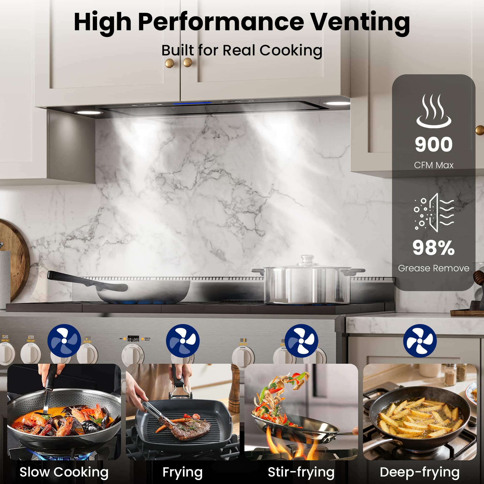 DIVAN DHB01-36BG Undercabinet-Range-Hoods - View #4