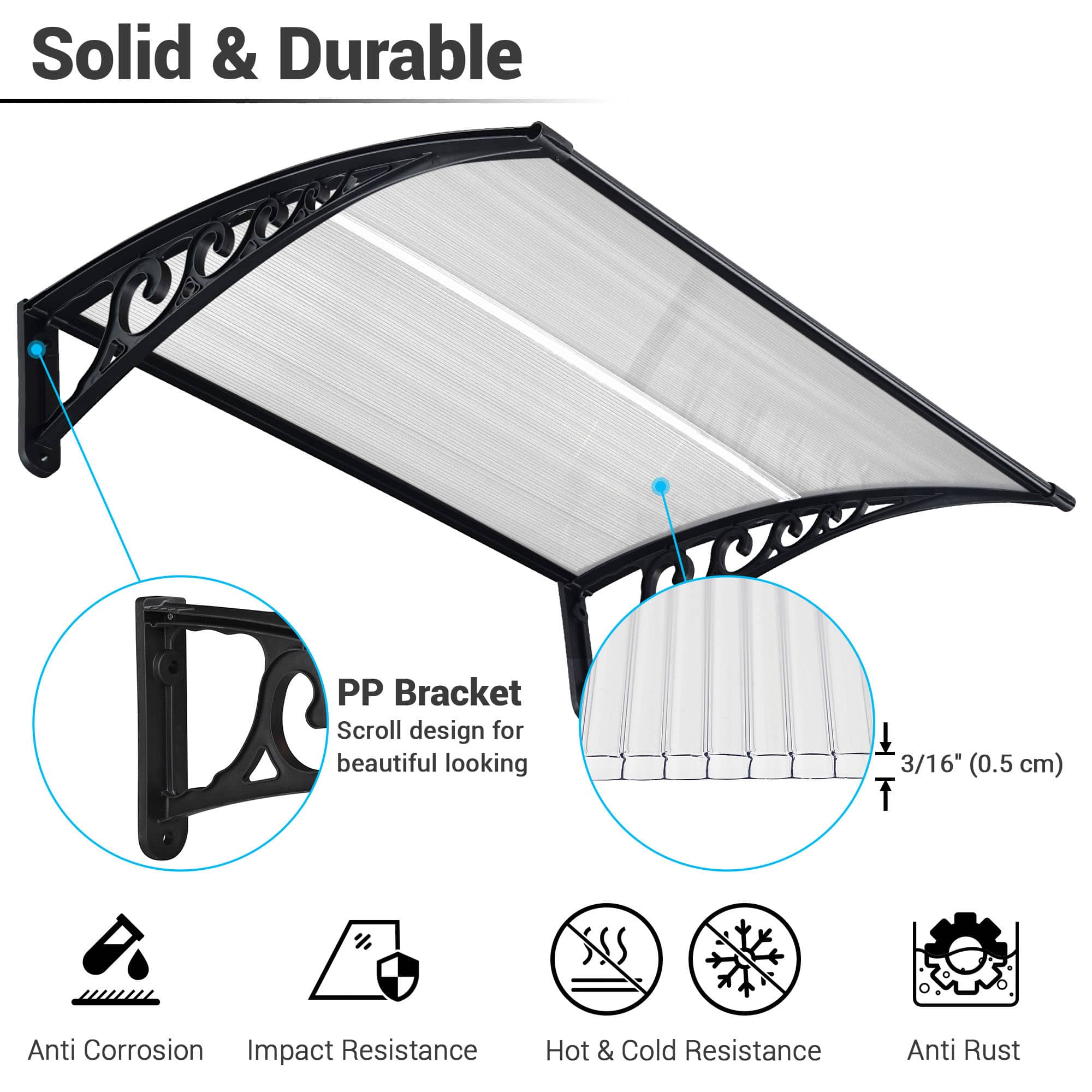Yescom 07AWN003-31P-0806-LO awnings - View #3