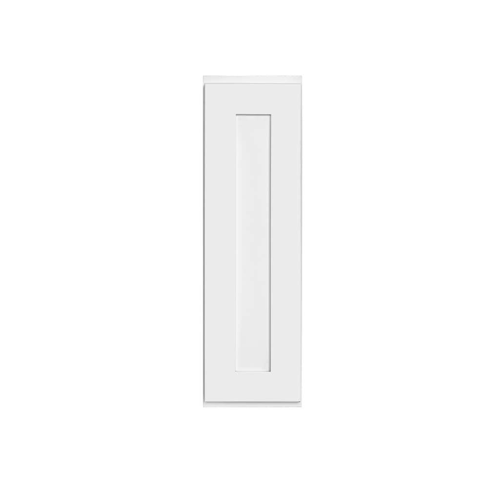 RELIABILT LS-SW-W0930R Fairplay 9-in W x 30-in H x 12-in D White Wall Ready to assemble Plywood Cabinet (Recessed Panel Shaker)
