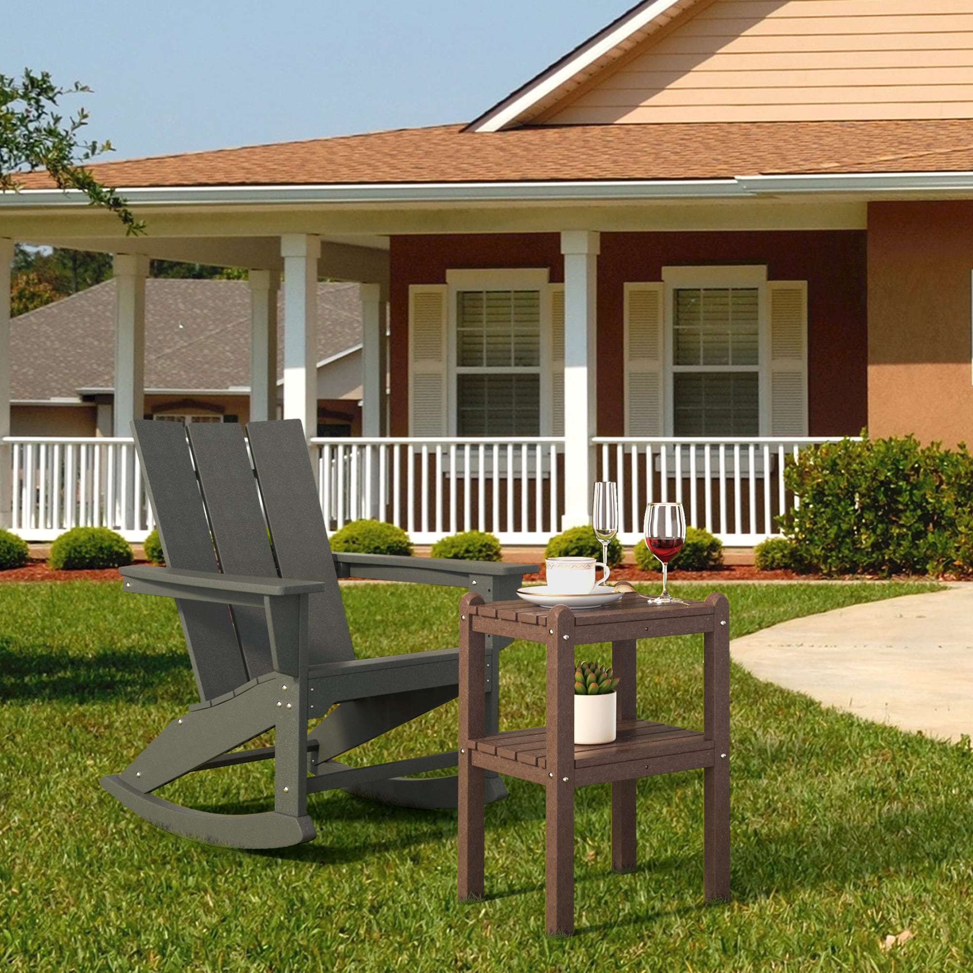 Upland ST-HE03-BR Patio-Tables - View #4