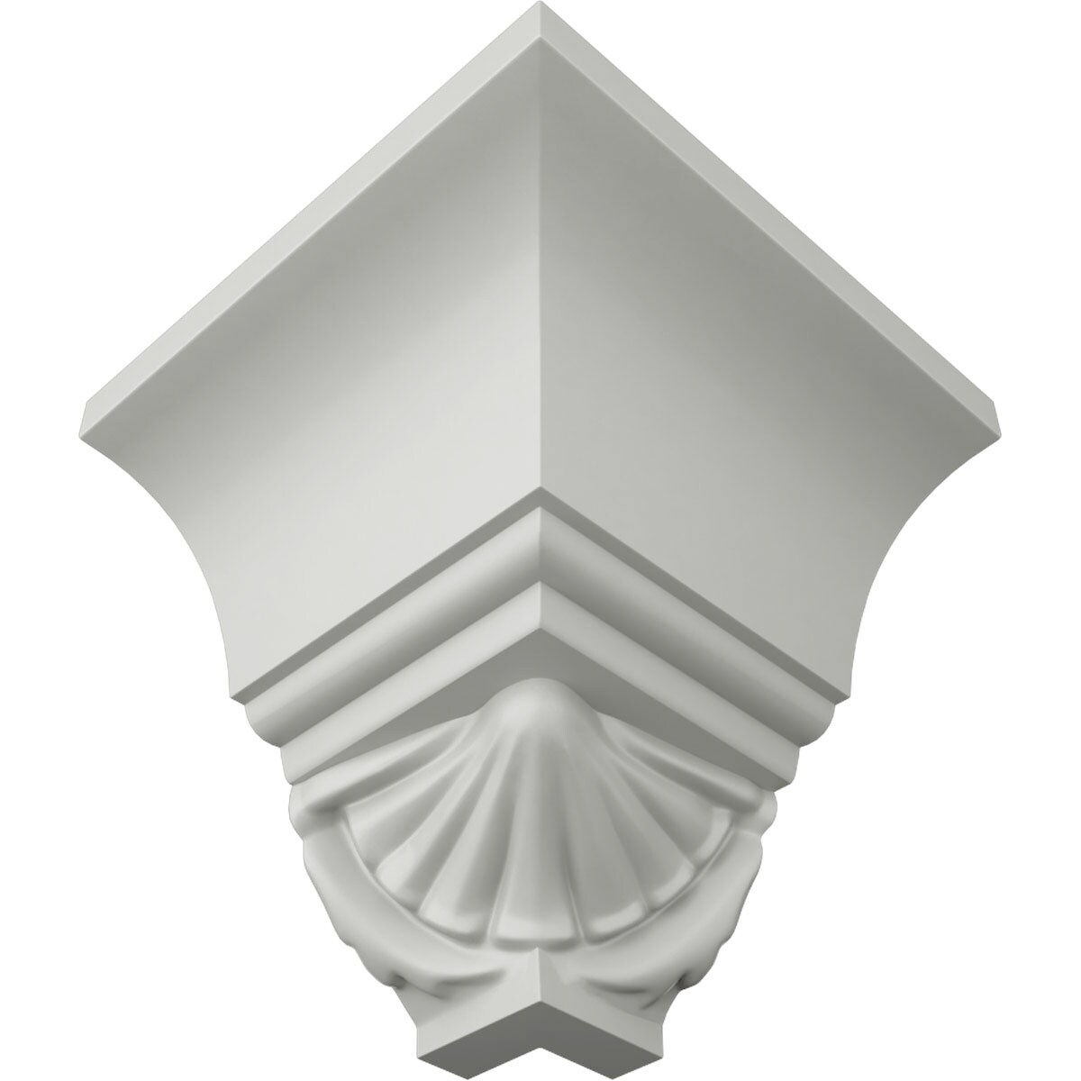 Ekena Millwork MOC02X02SH Moulding-Blocks - View #6