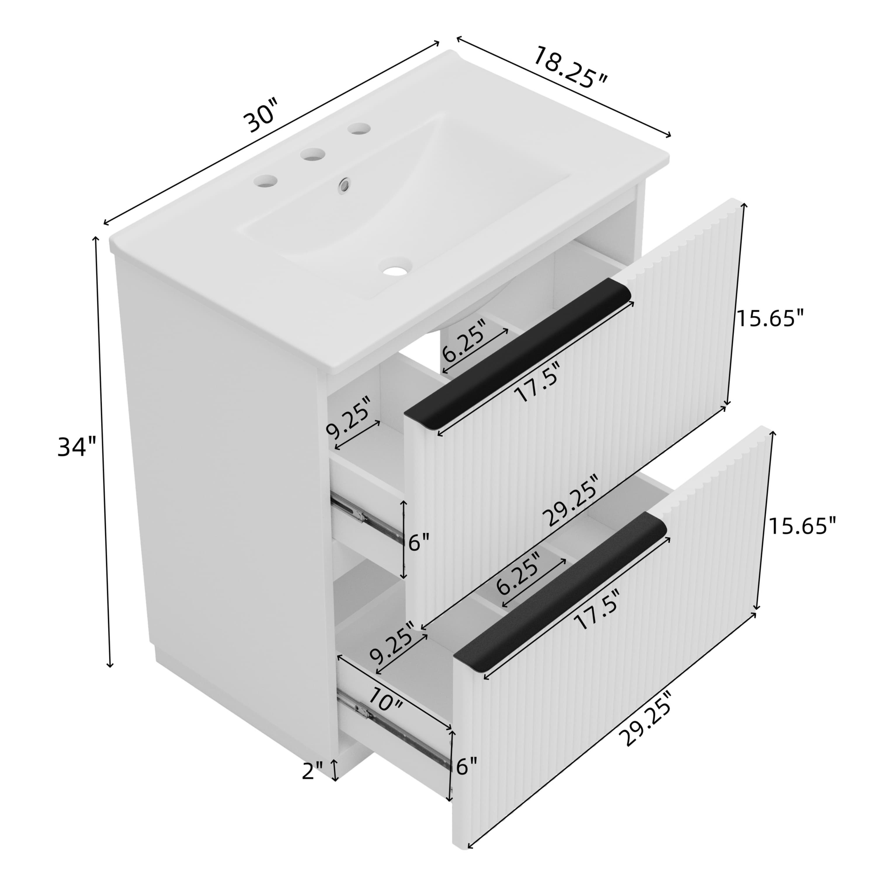 Vynxaria LEXY1424-DJYS-SZT194 Bath-Vanity-Combo - View #11