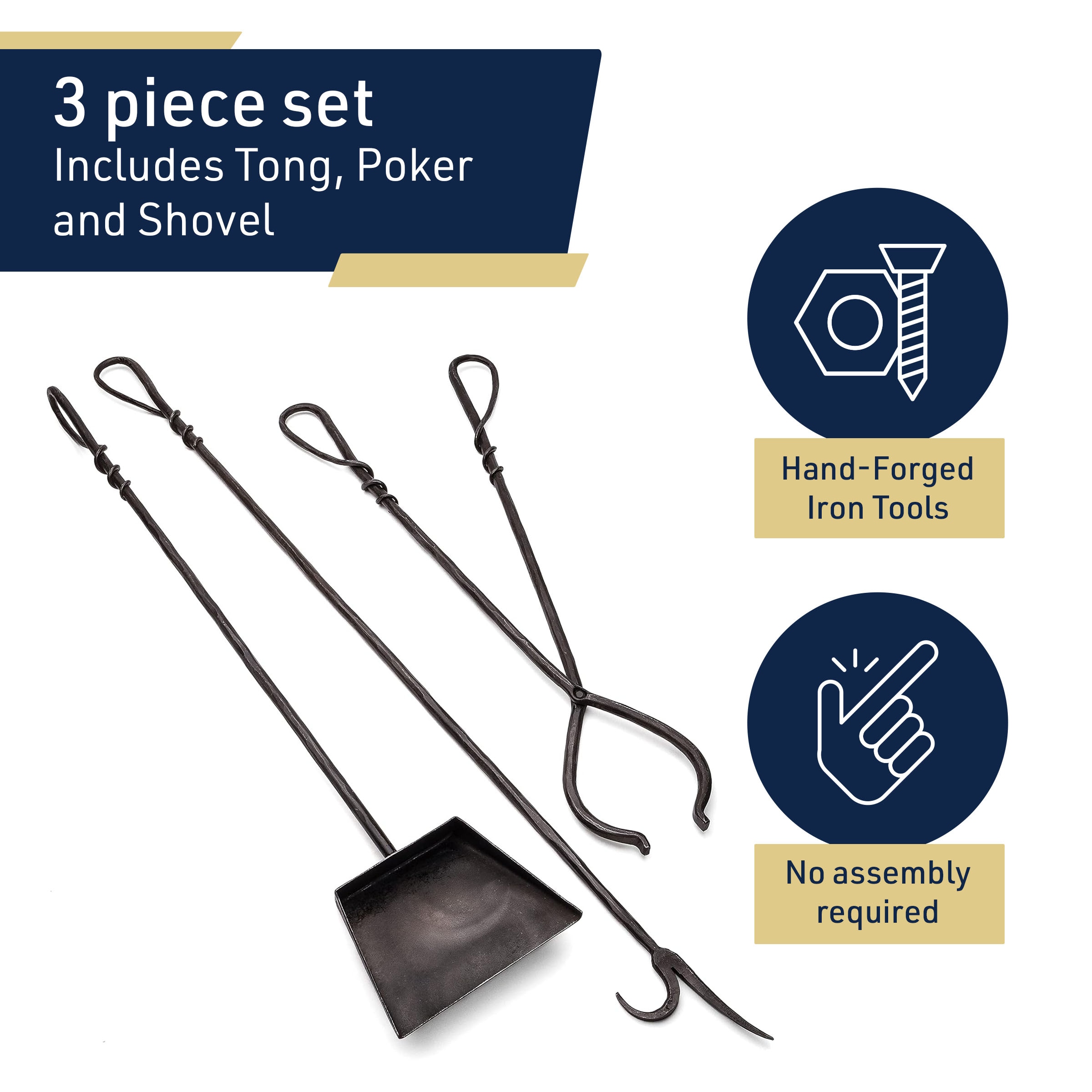 Kings County tools GW89A05-13 Fireplace-Tools - View #2