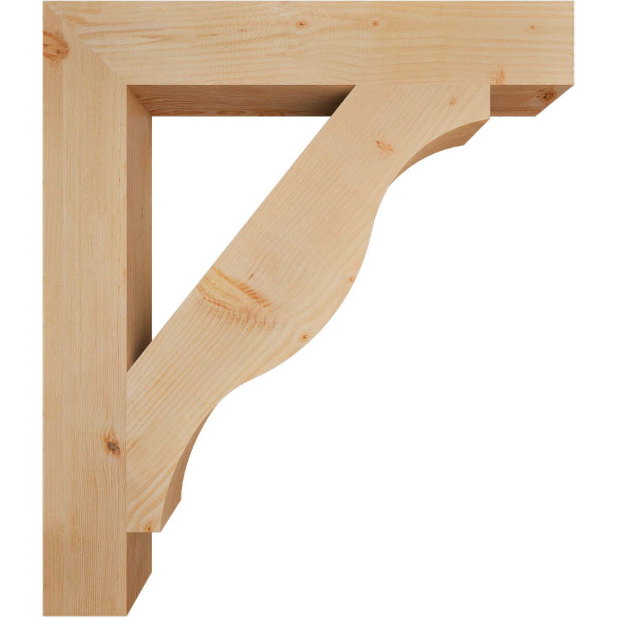 Ekena Millwork BKT06X38X44FST05SDF Exterior-Brackets-Braces - View #3