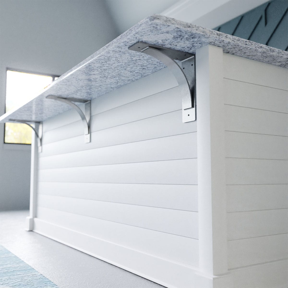 Ekena Millwork BKTM03X22X22MOHGO Mending-Plates-Brackets-Braces - View #10