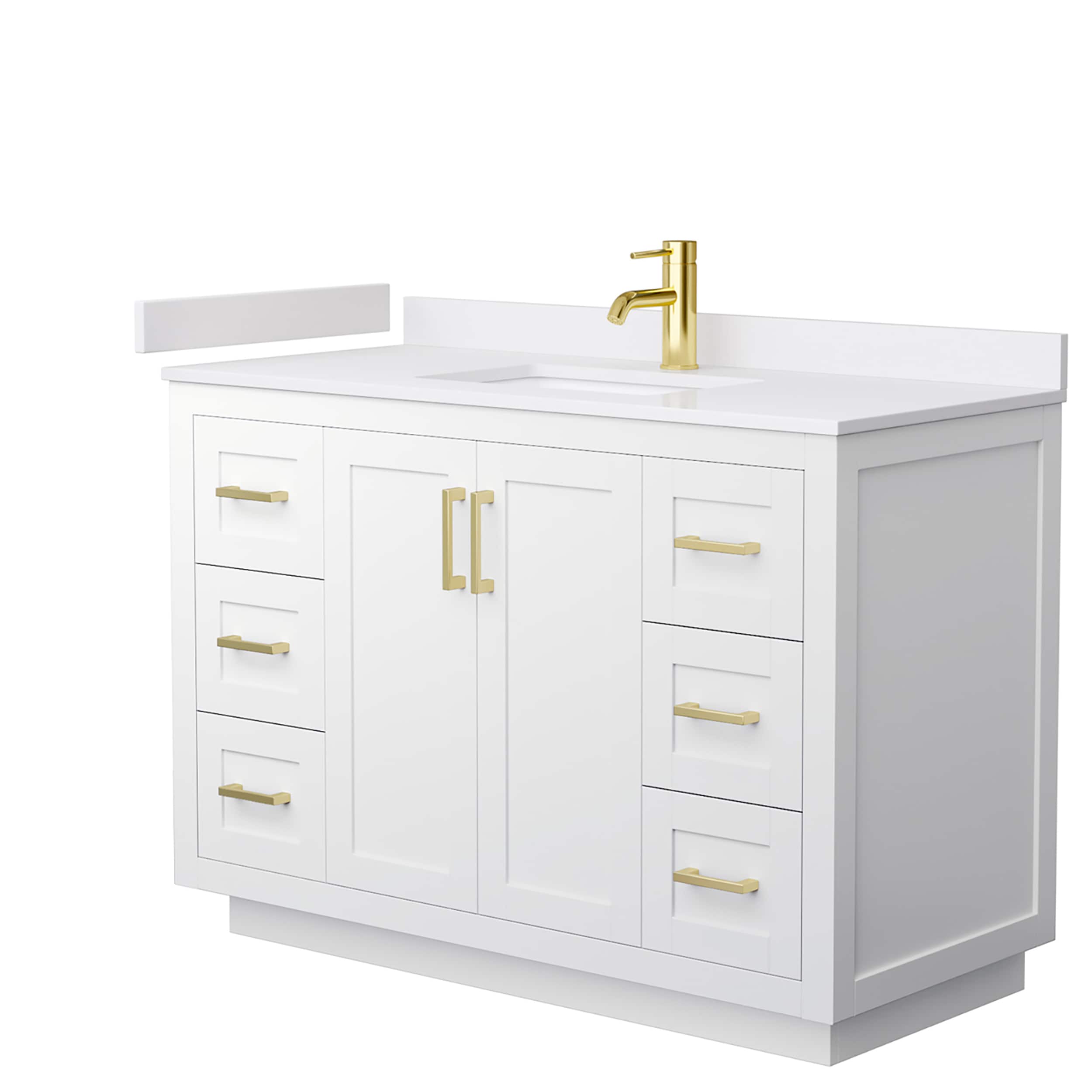 Wyndham Collection WCF292948SWGWCUNSMXX Bath-Vanity-Combo - View #2