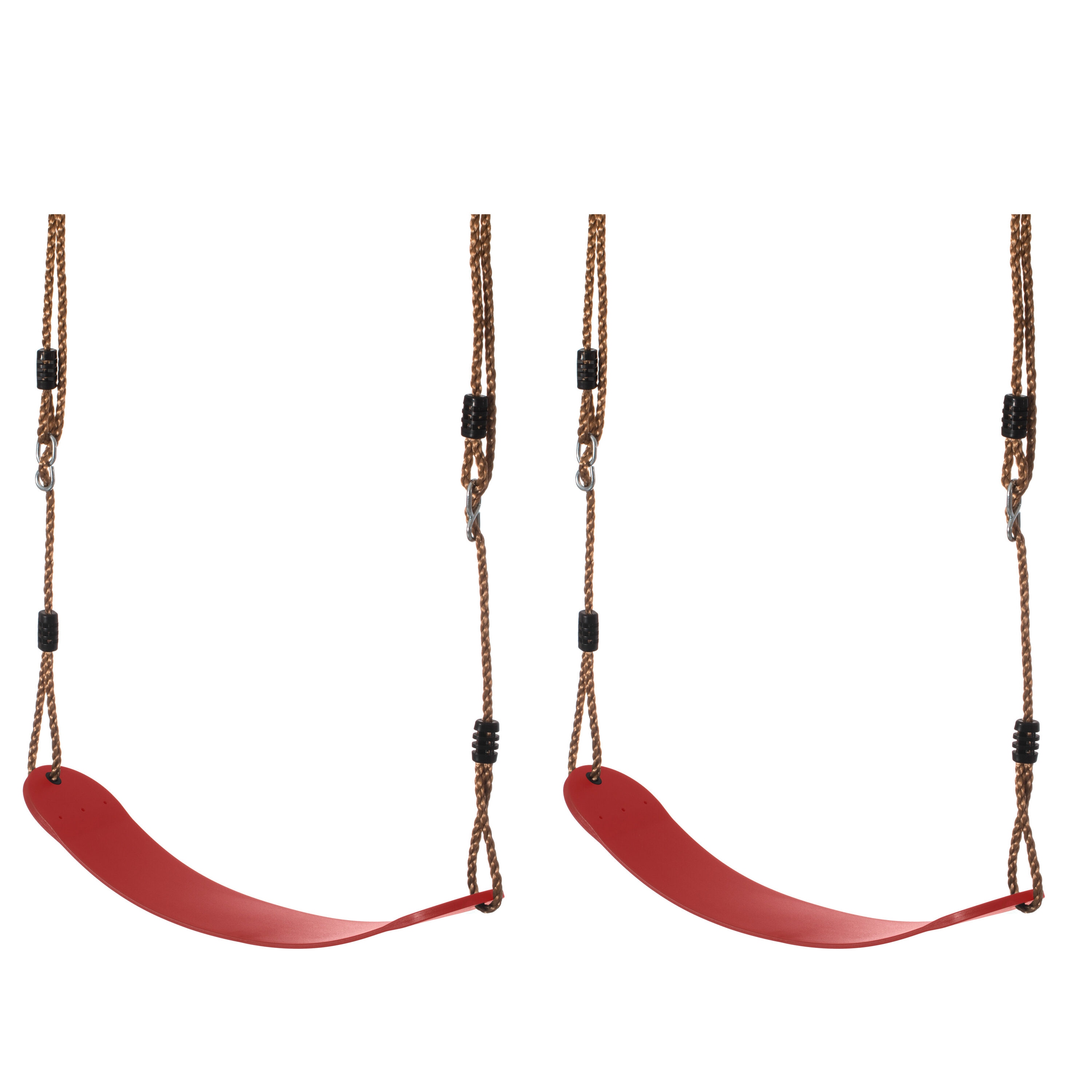 Playberg QI004076.RD.2 Residential Metal Swing set with 2 Swings