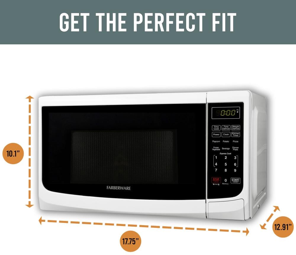Whirlpool MT4078WH Microwave Oven, 700 Watts, 0.7 Cu. Ft (white