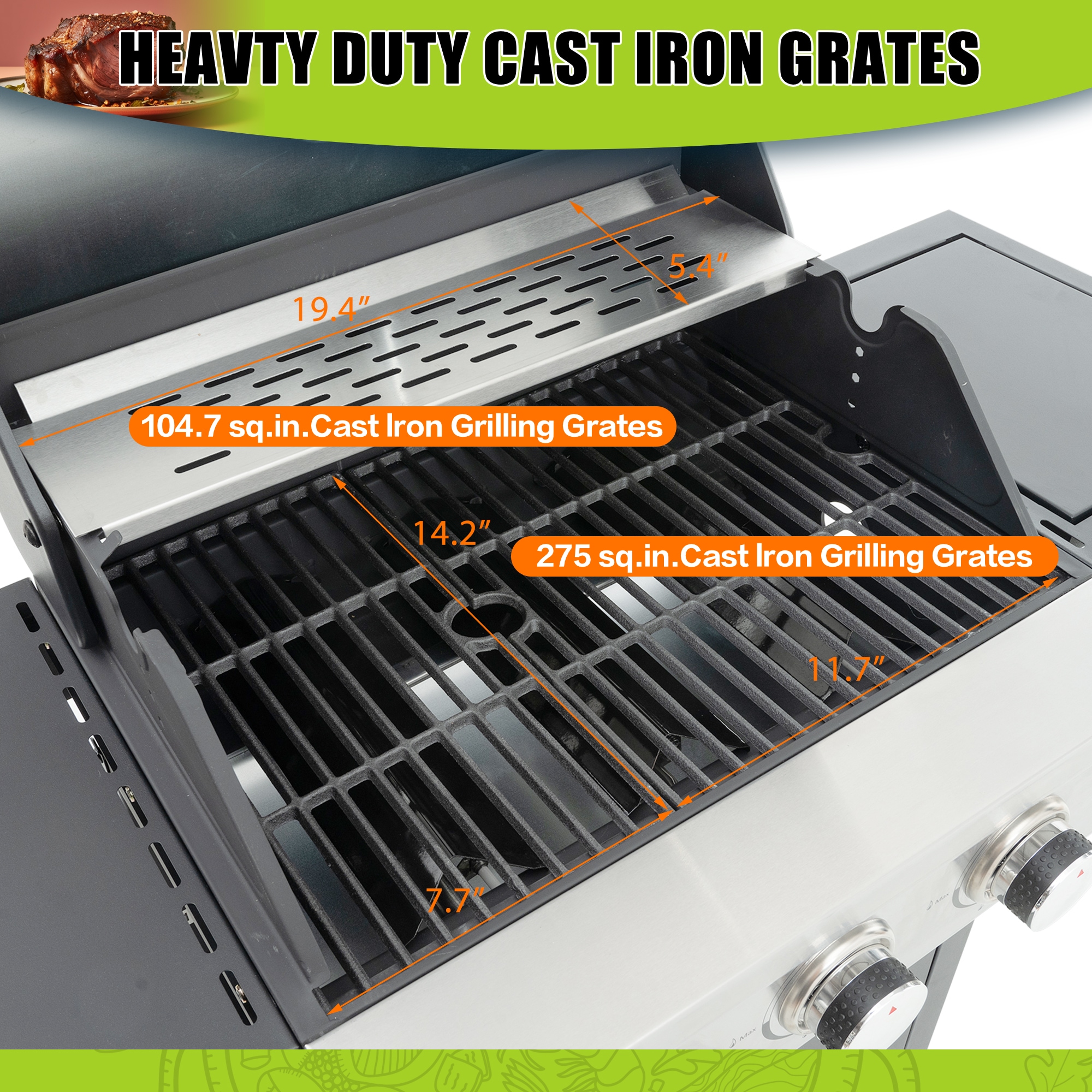 BABOOM BOM-5083094-OR Gas-Grill - View #6