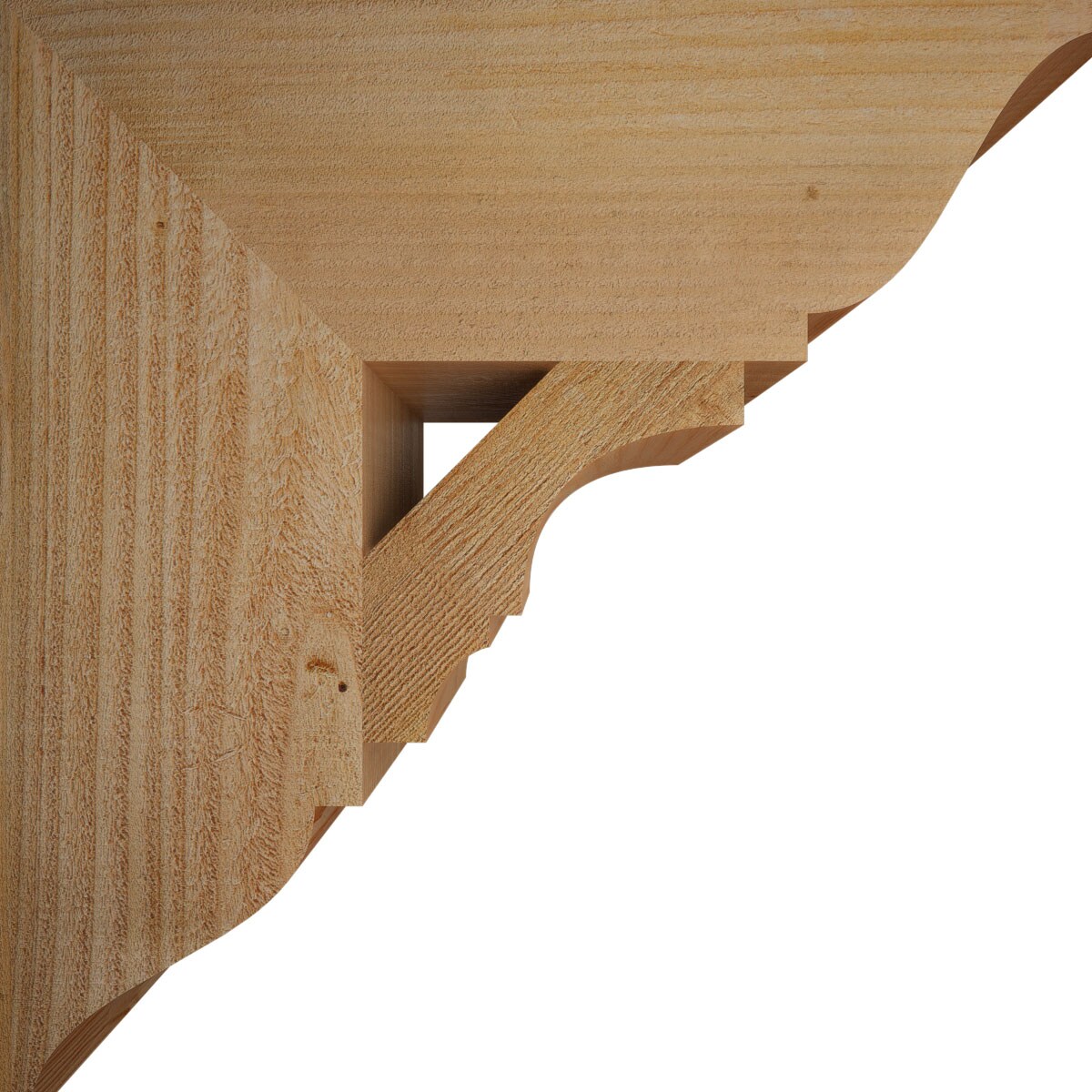Ekena Millwork BKT06X18X18BOA01RDF corbels - View #3