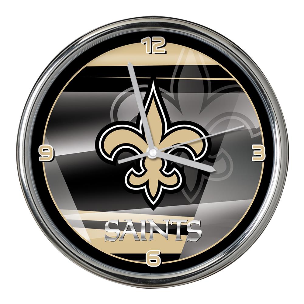 New Orleans Saints Round Wall Clock~NEW~NFL GEAR