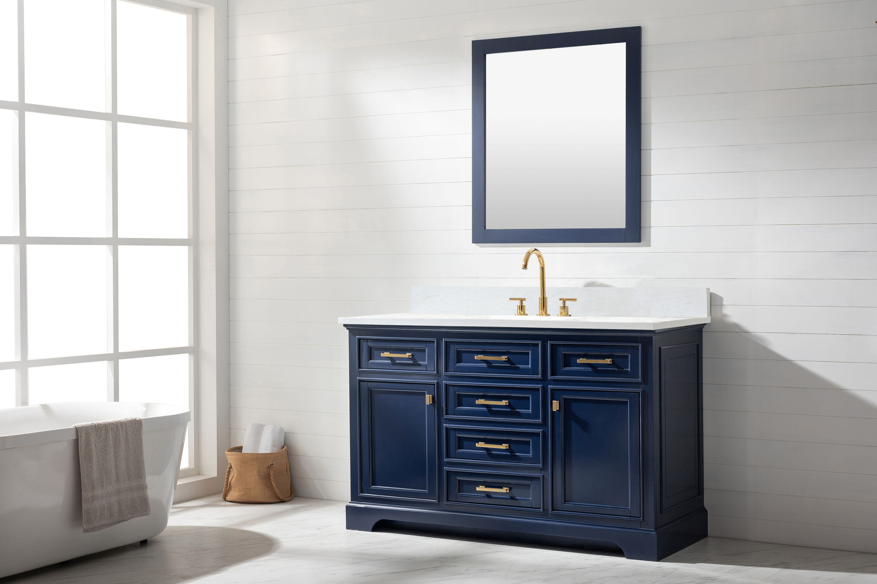 Design Element ML-54-BLU Bath-Vanity-Combo - View #3