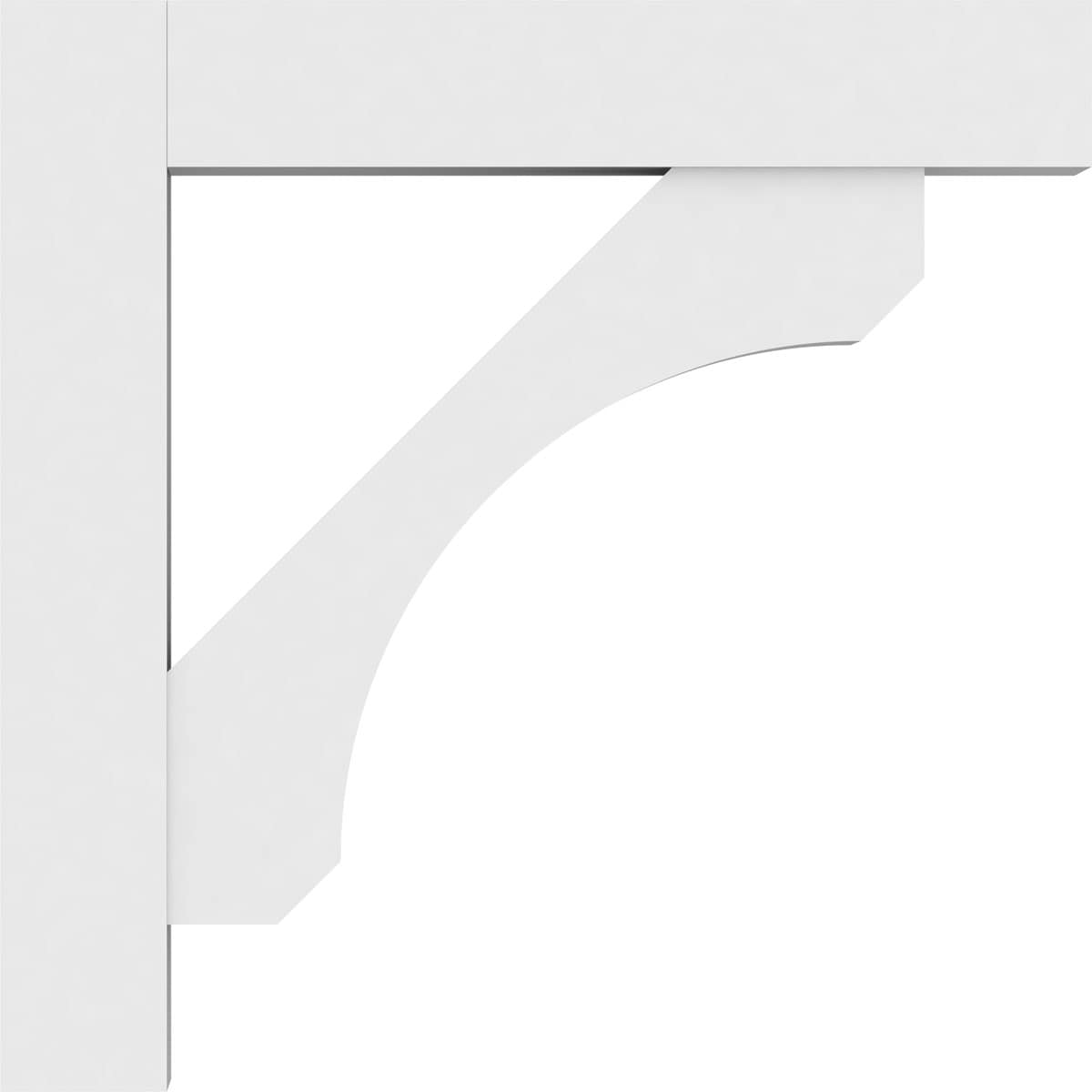 Ekena Millwork BKTP05X36X36LEC05 Exterior-Brackets-Braces - View #3