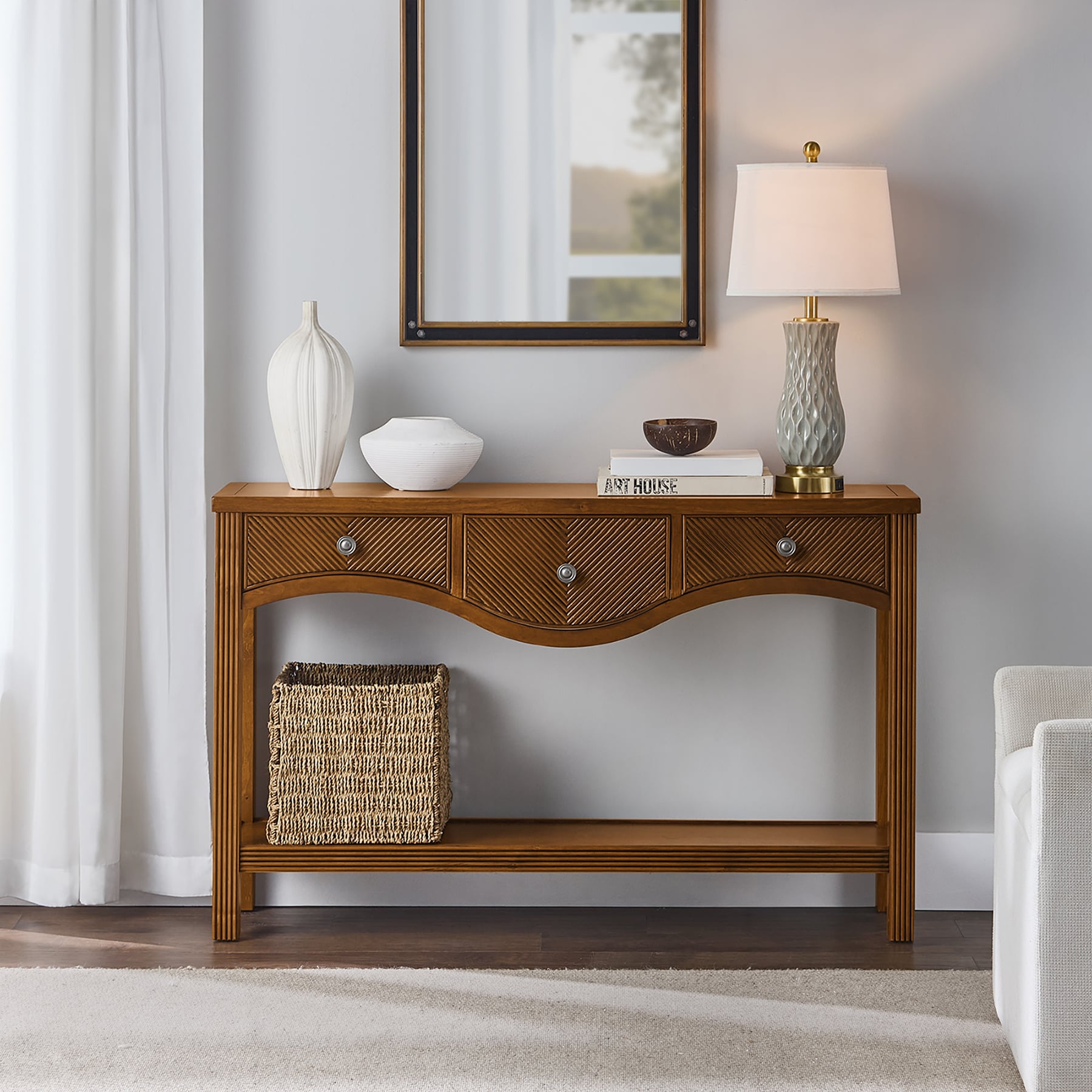 SINOFURN SYA330199WD Console-Sofa-Tables - View #8