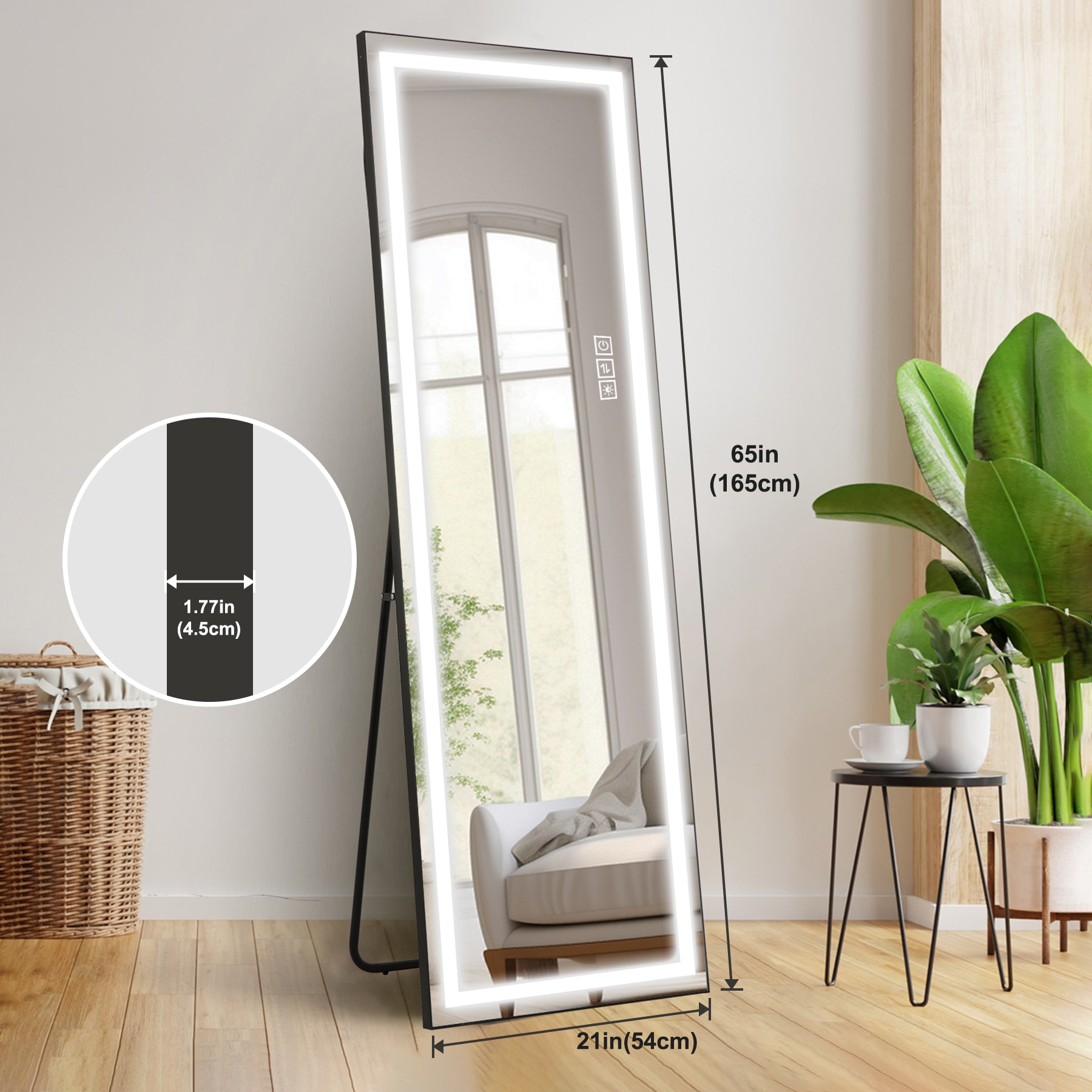 LIVIZA OUG66628BL Decor-Mirrors - View #3