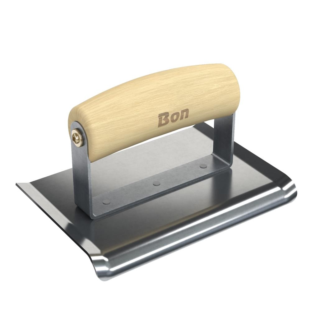 Bon Tool 22-344 6-in x 4-in Stainless steel Concrete Edger with 0.375-in Radius