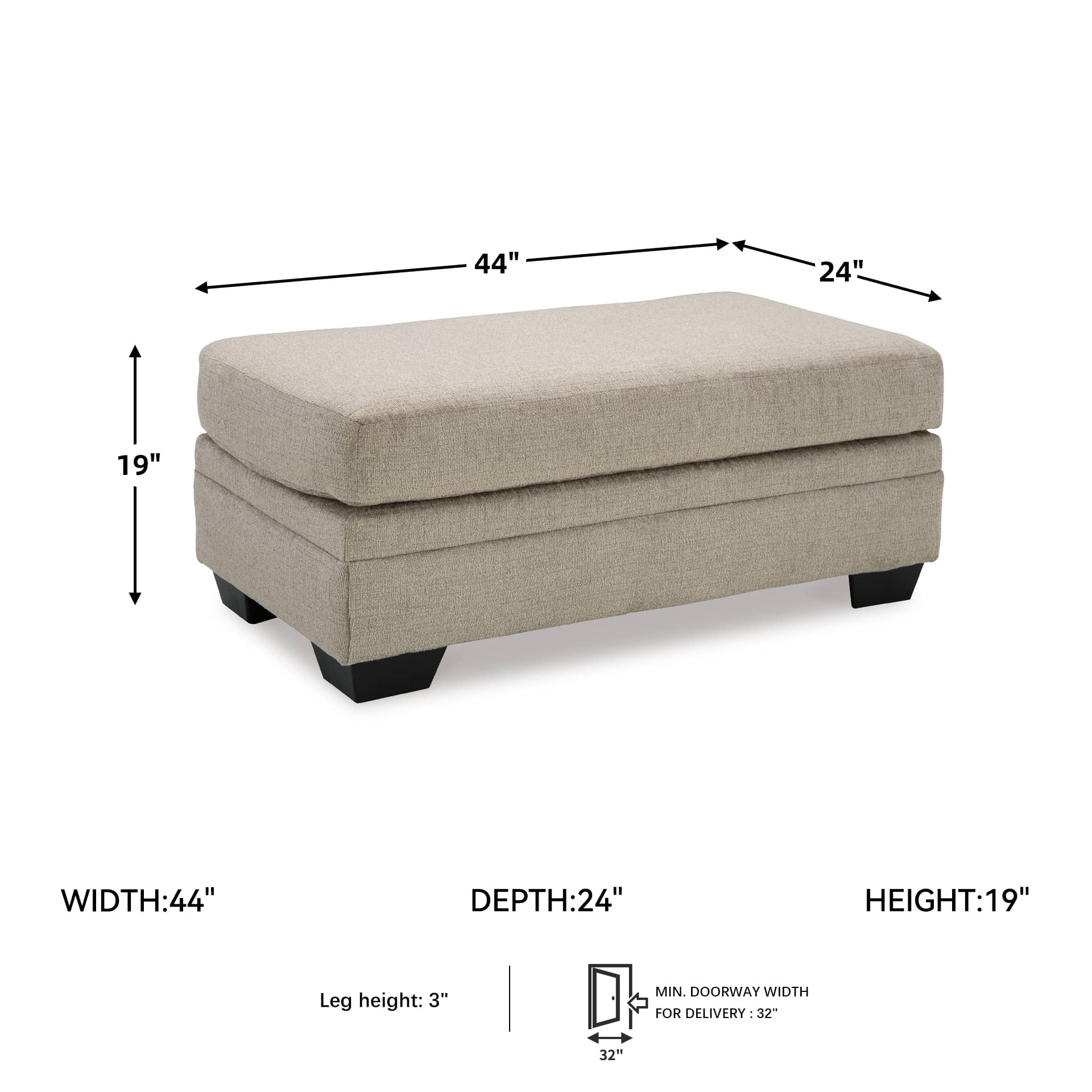 Signature Design by Ashley 5950414 Indoor-Ottomans - View #4