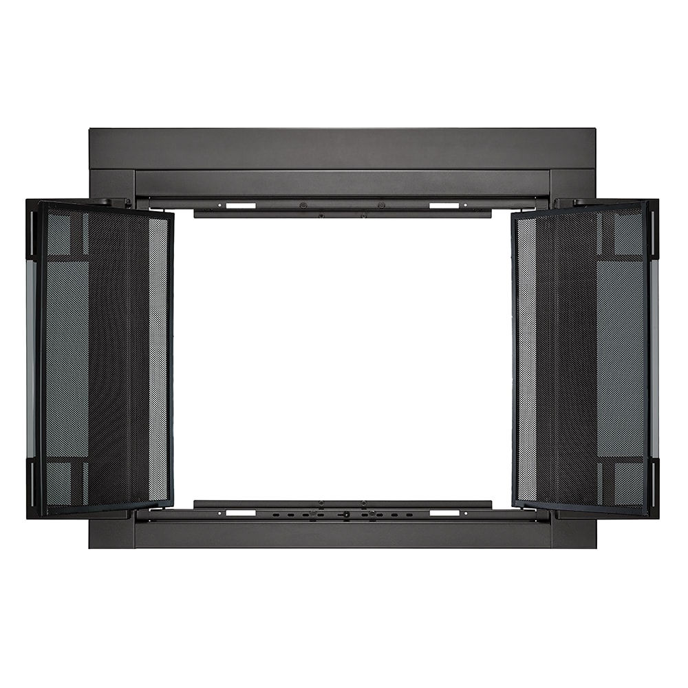 allen + roth FPDS502SLV Glass-Fireplace-Doors - View #6