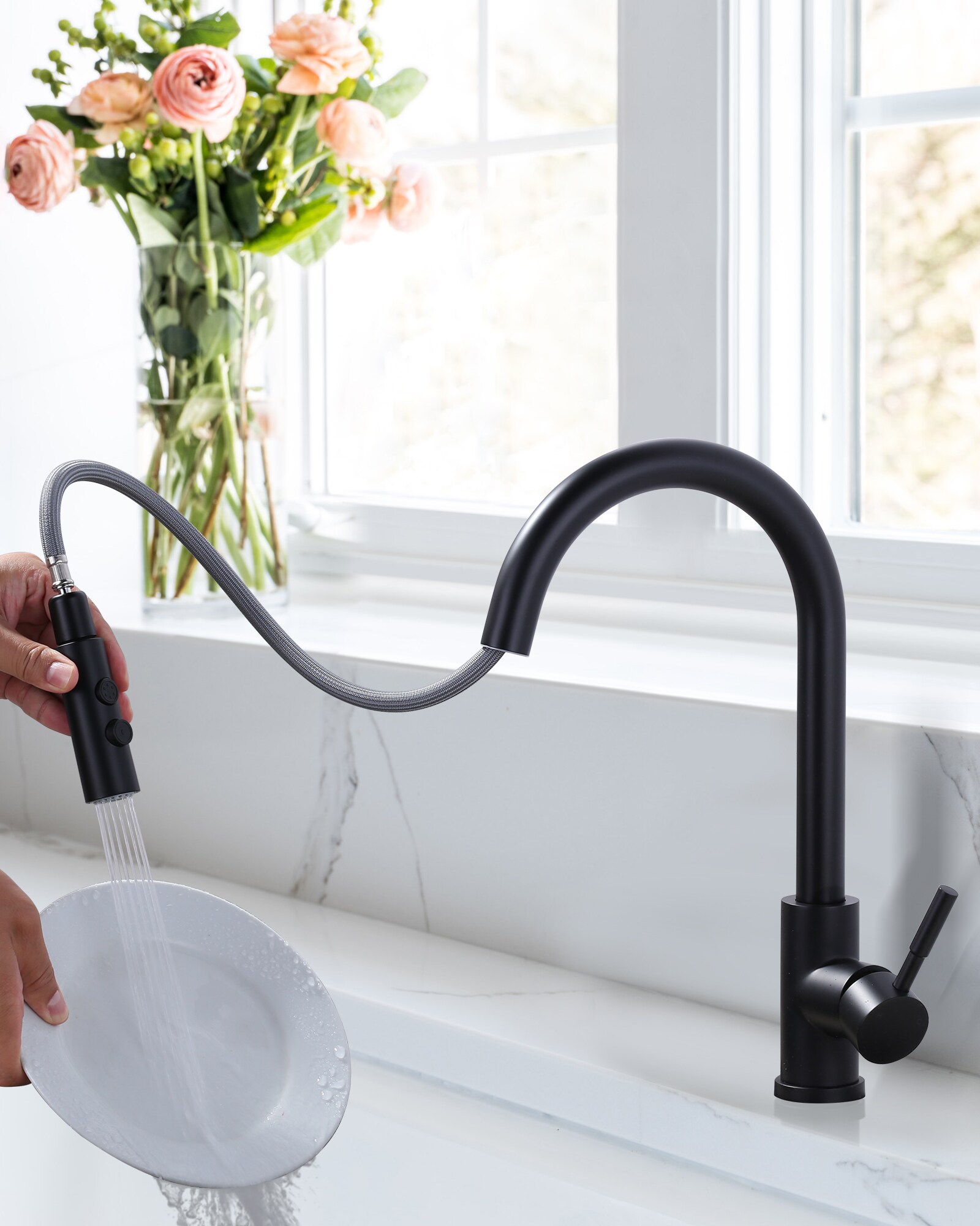 WOWOW KB122001B-LW Kitchen-Faucets - View #2