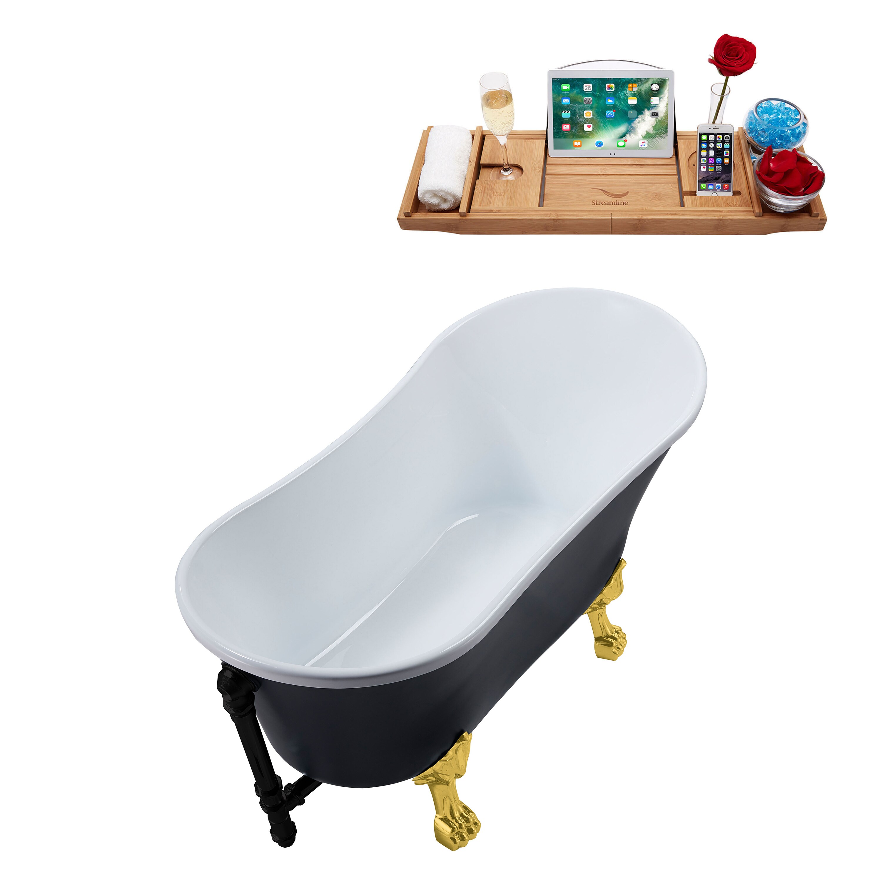 Streamline N353GLD-BL bathtubs - View #3