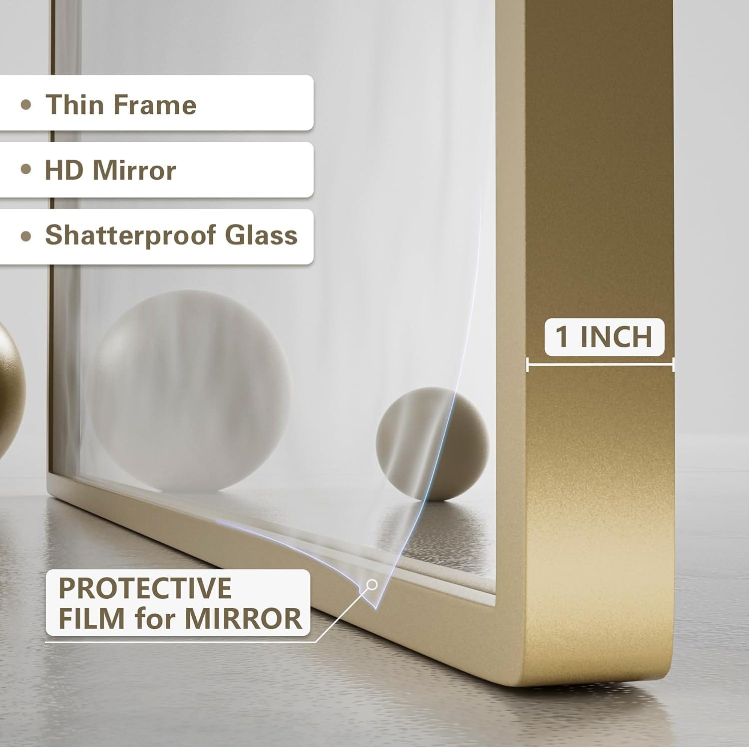 Clavie PH-19301-TAGD Decor-Mirrors - View #6