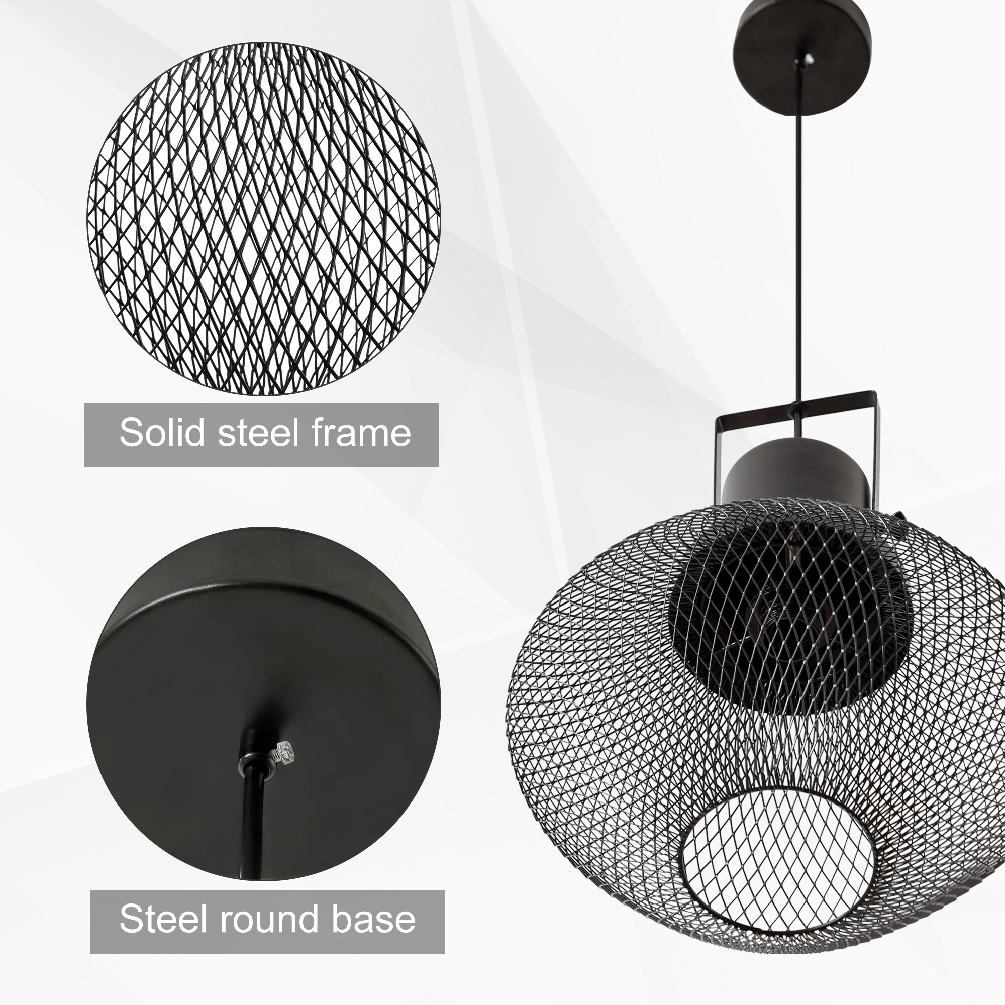 HomCom B31-229 Pendant-Lights - View #6