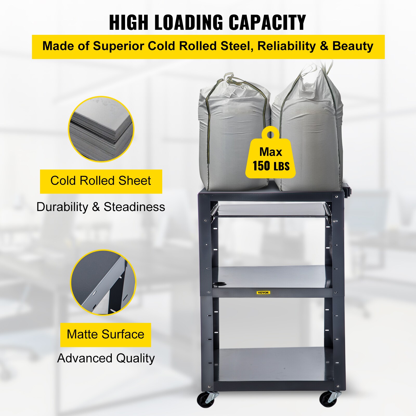 VEVOR SCDJPTTCAVFT1R8Q3V1 Utility-Carts - View #5