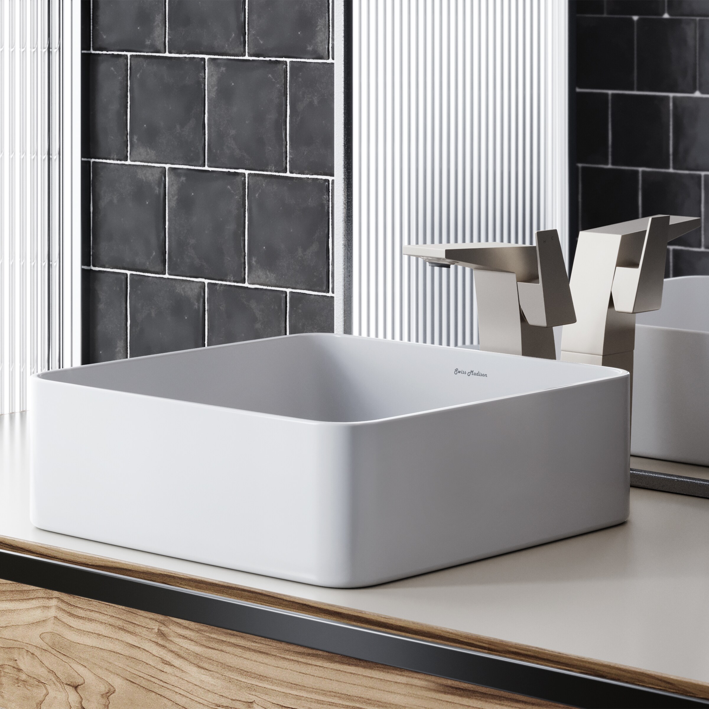 Swiss Madison SM-25-VSBAS06WH Bath-Sink - View #5