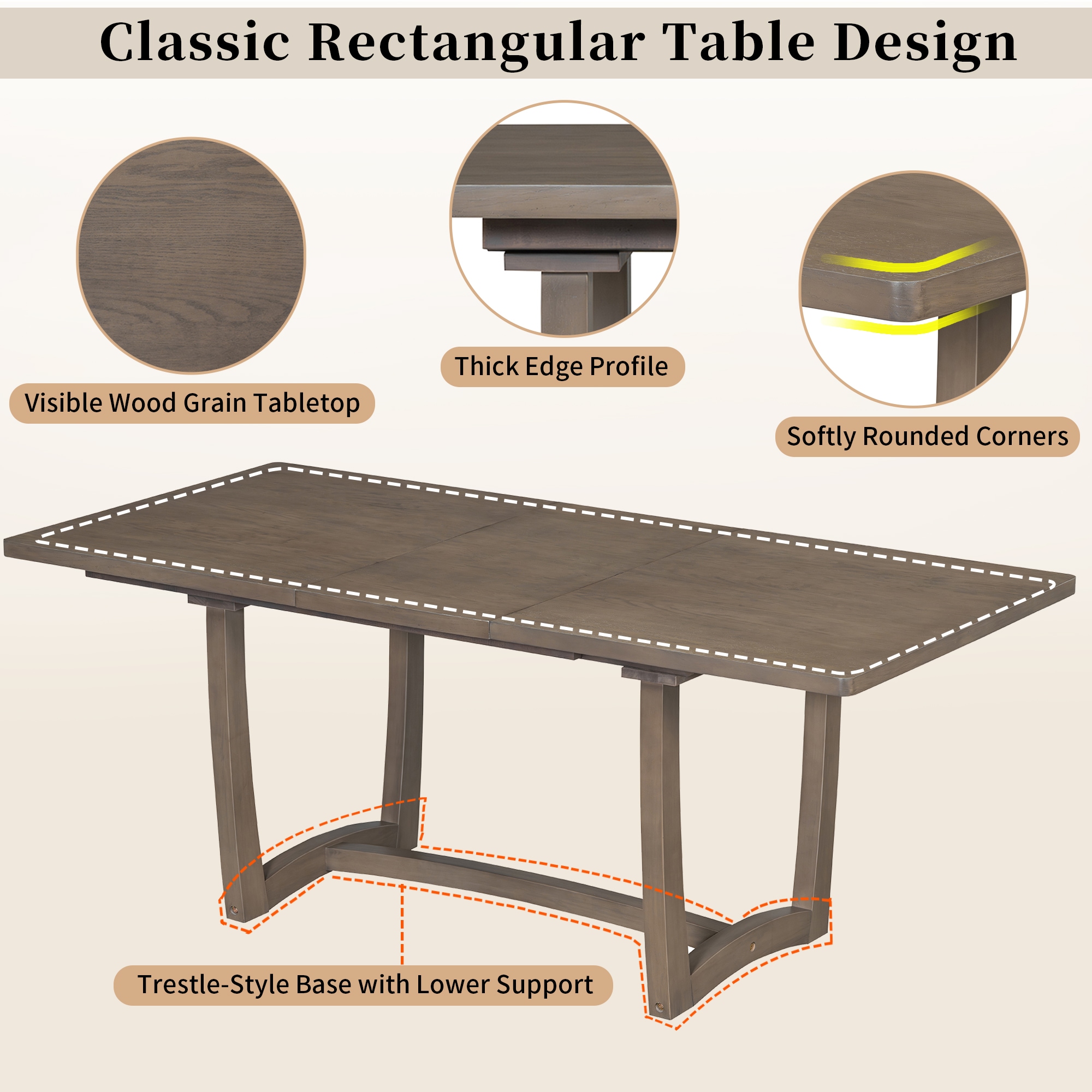 SINOFURN SYA330011GY Dining-Sets - View #5