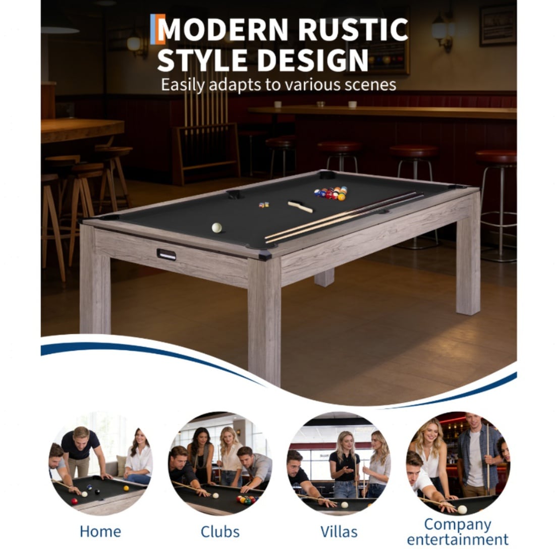 Garvee CPO-60HY8I6B0-IM3 Pool-Table - View #5