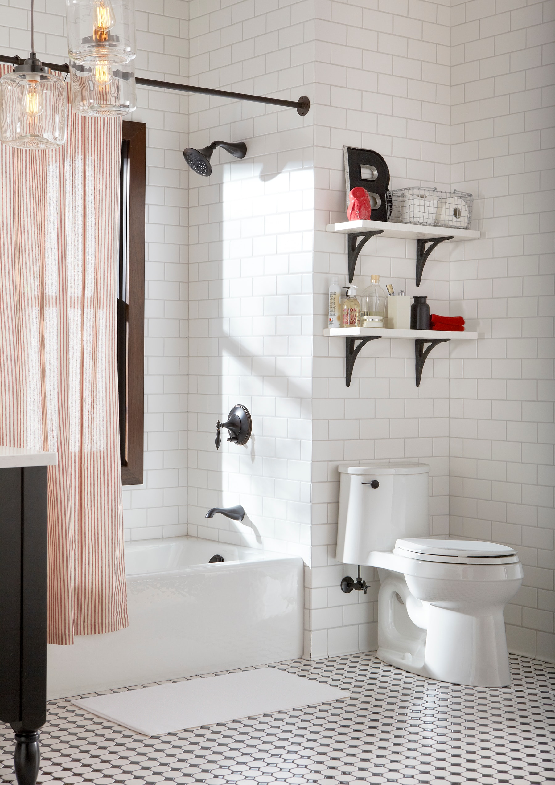 White Cast Iron Alcove Bathtub with Right Drain