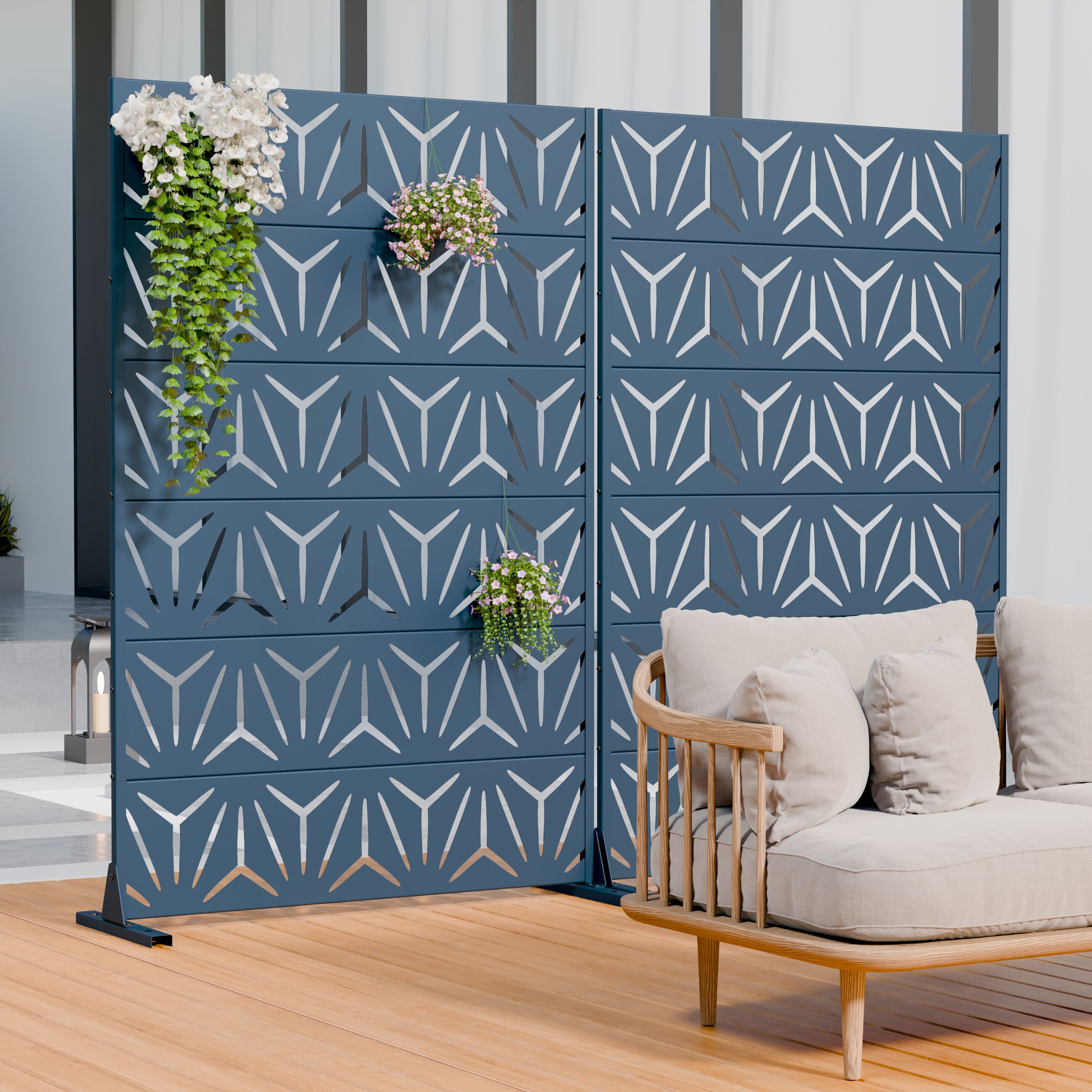 Wooakway L20609-604A24 Outdoor-Privacy-Screen - View #9