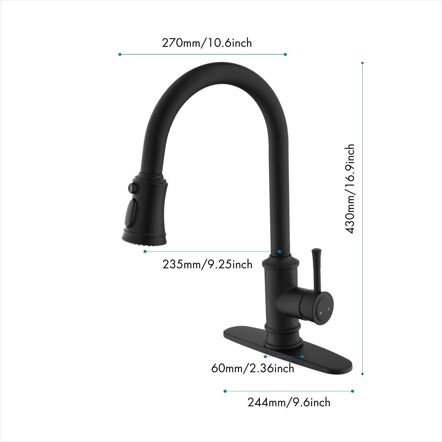 Naturefalls X8JXTJ2IULG7 Kitchen-Faucets - View #3