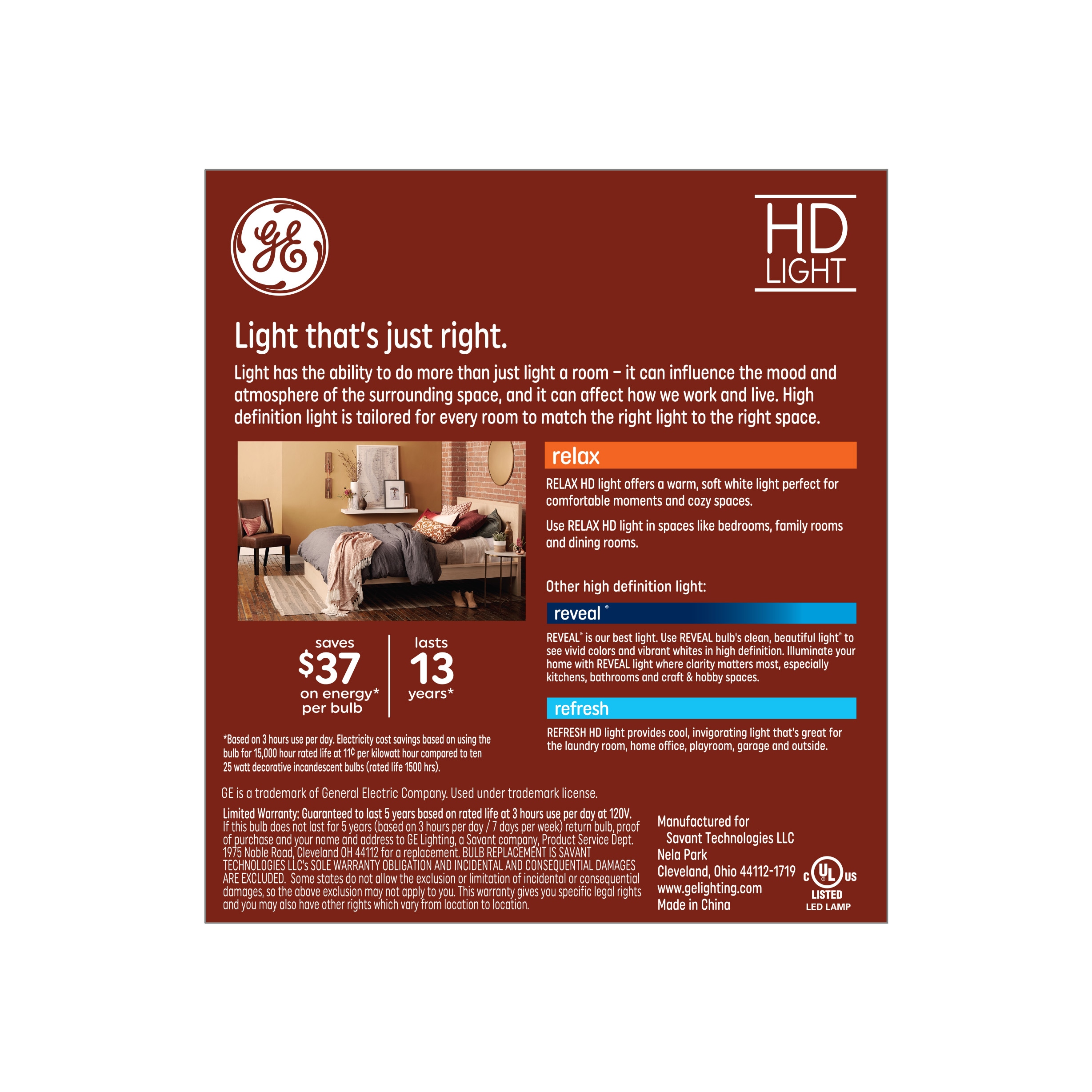 GE 41526 Dec-Led-Light-Bulbs - View #5