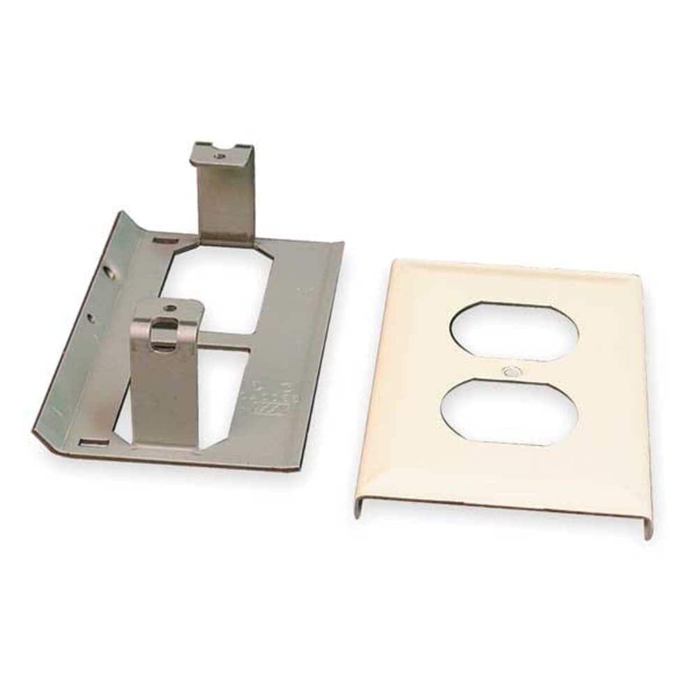 Legrand Raceway Duplex Receptacle Cover 3000 Series 2 3/4 in W 1 1/2 in ...
