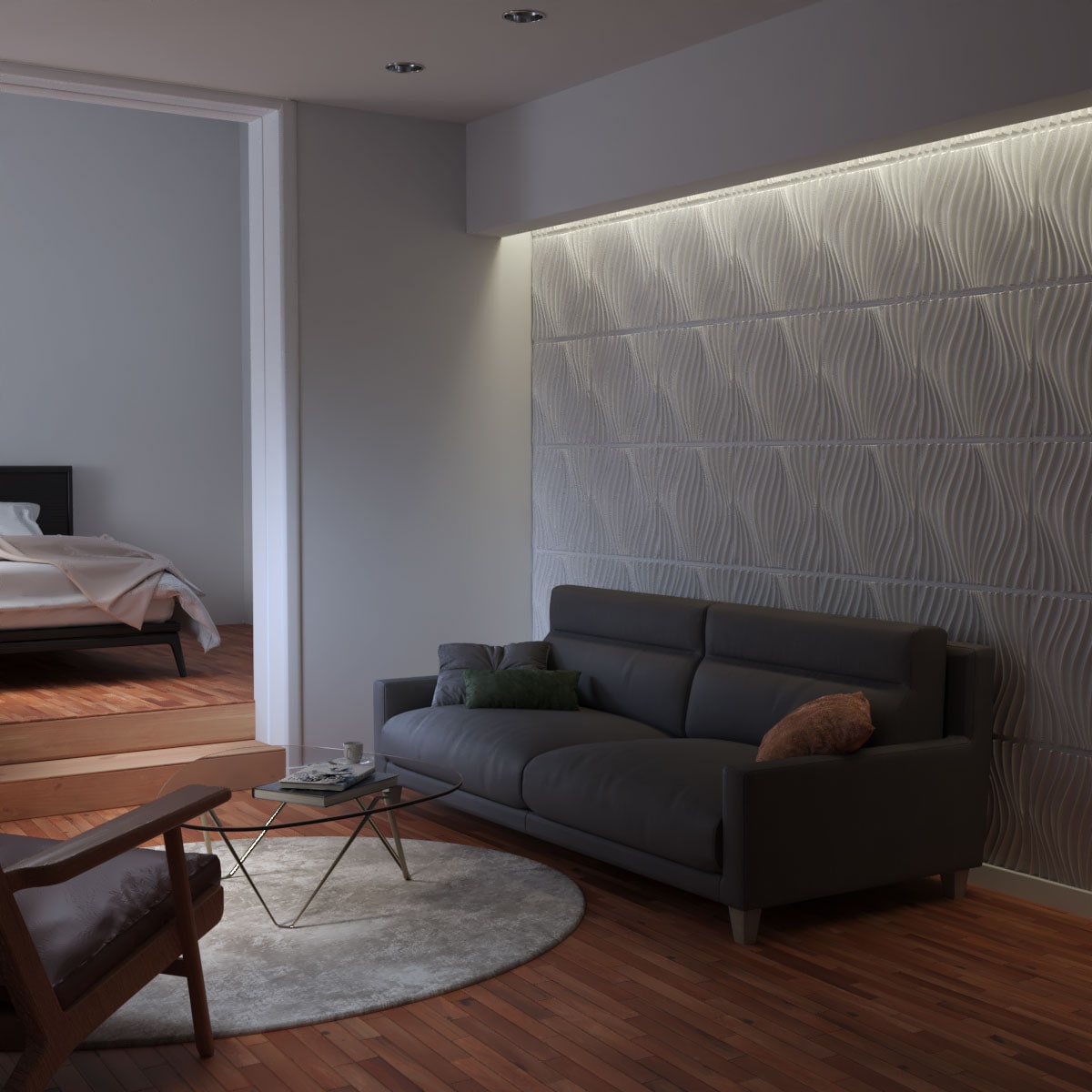 Ekena Millwork WP20X20BWWH-CASE-10 Wall-Panels - View #10