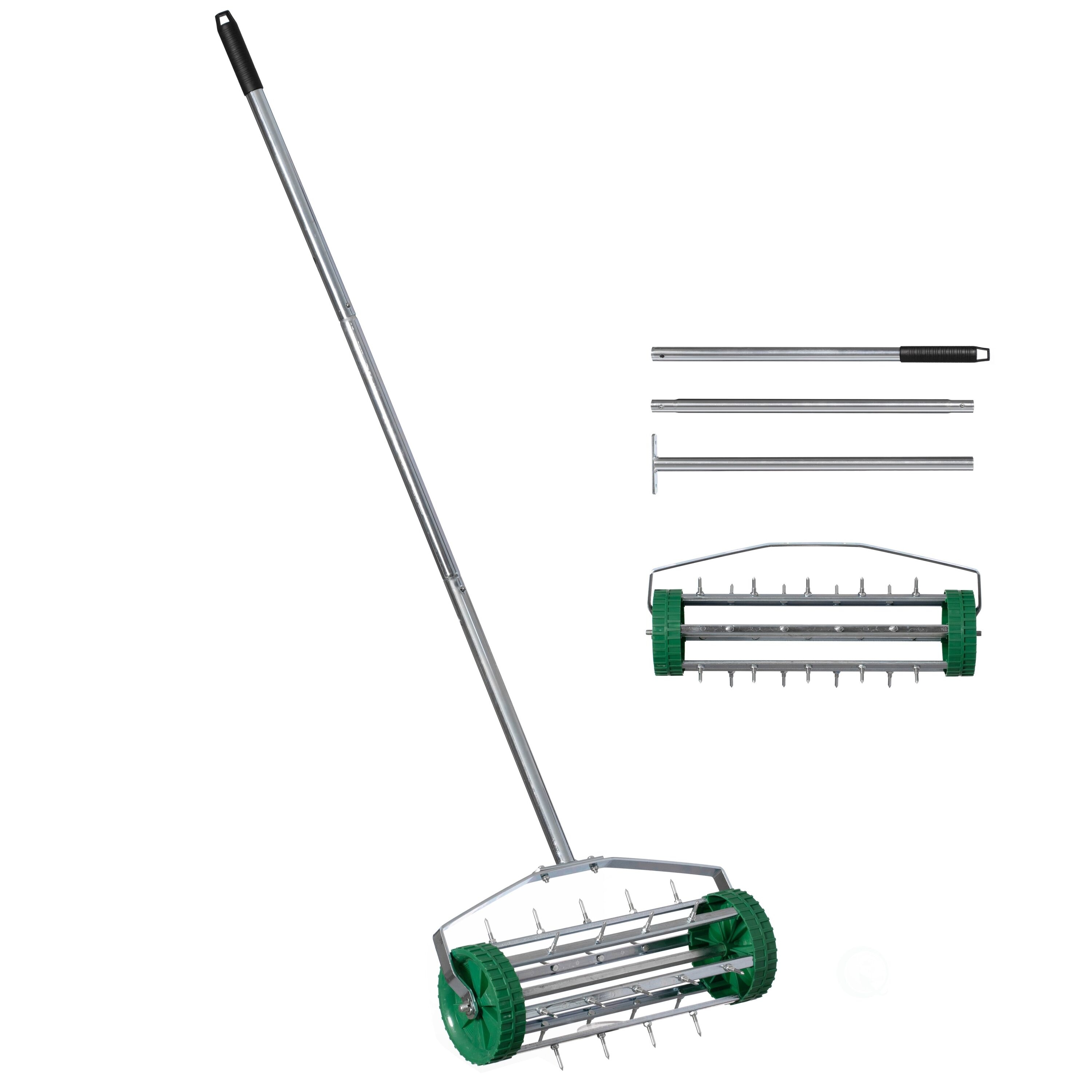 Gardenised QI004663 16.5-Inches Spike Lawn Aerator