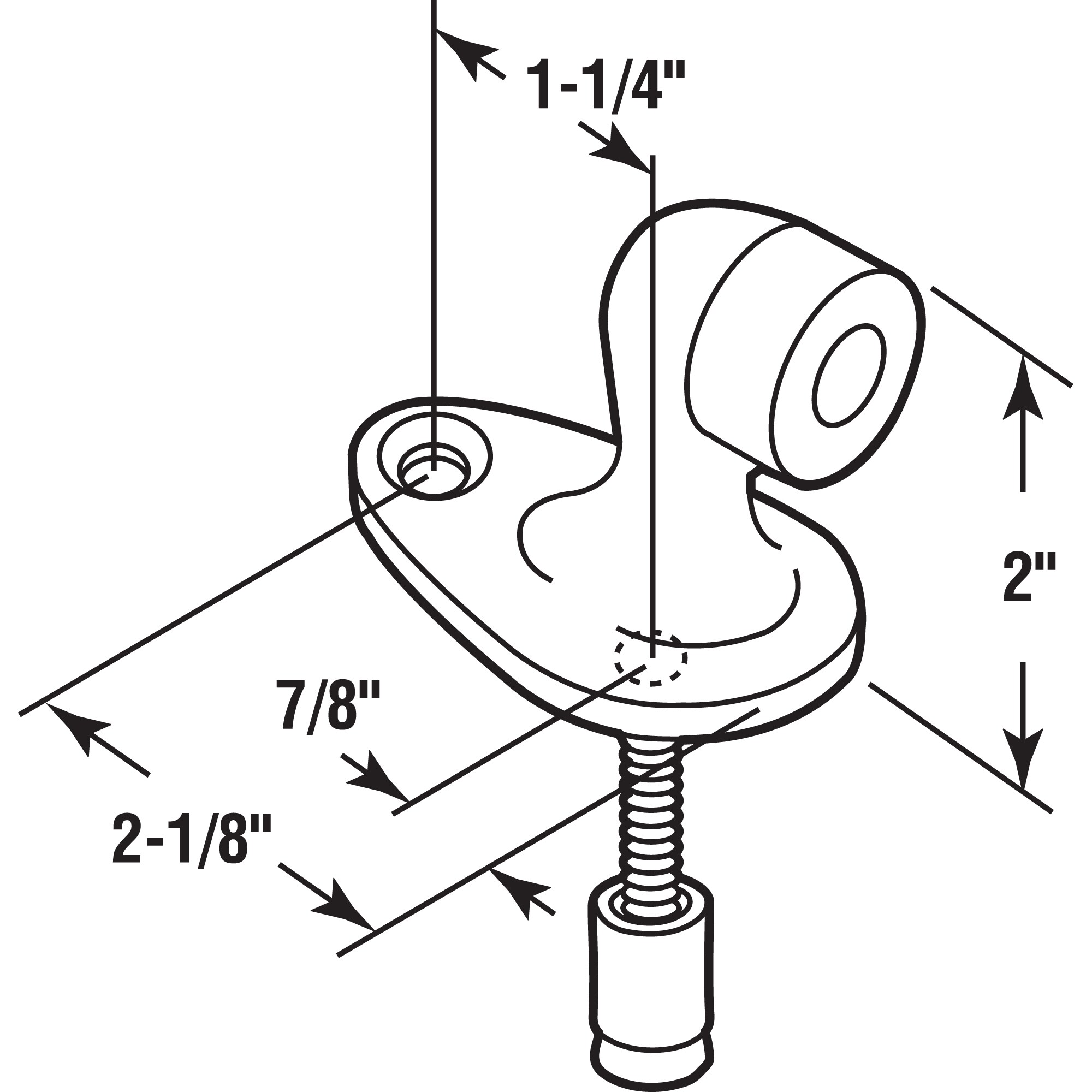 Prime-Line J 4573 Door-Bumpers-Stops2 - View #2