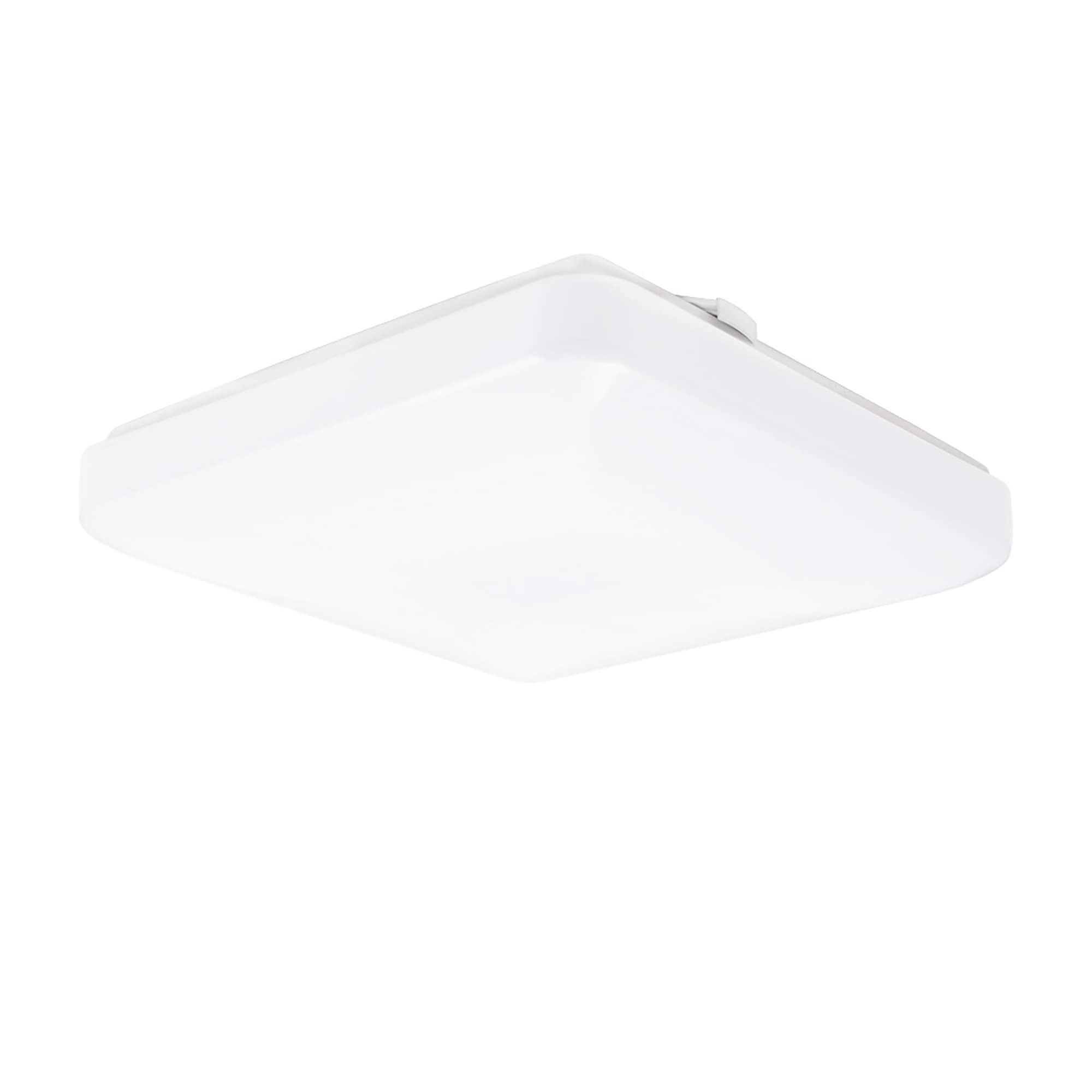 Utilitech MXL1100-LED20K9027 1 -Light 12.3-in Matte White Integrated LED Flush Mount Light