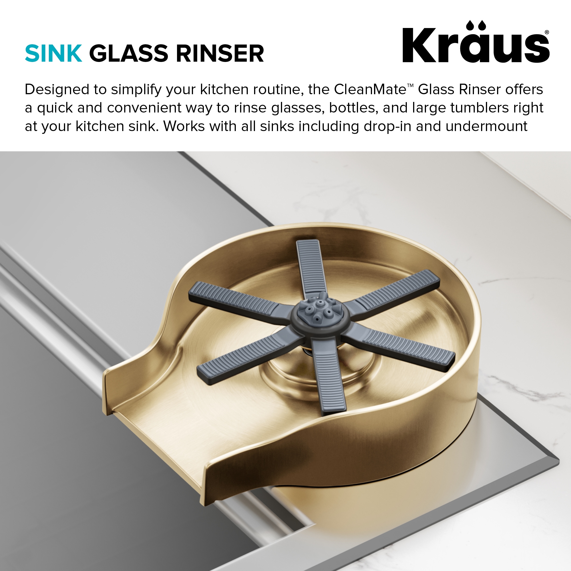 Kraus KGR-500SFBB Faucet-Spray-Hoses-Accessories - View #4
